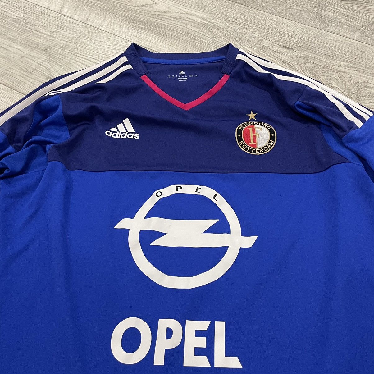 Adidas Adidas opel Feyenoord Rotterdam jersey shir Marco goalkeeper Size US XL / EU 56 / 4 - 3 Thumbnail