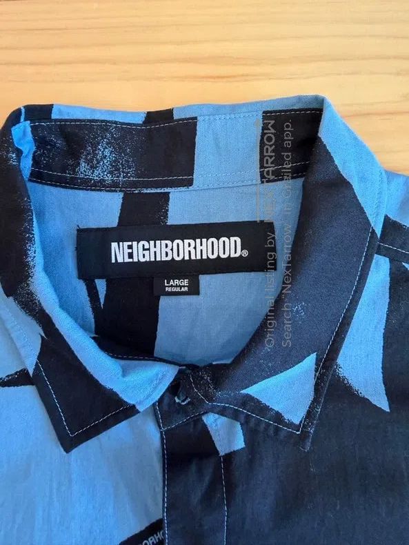 Neighborhood Neighborhood Abstract Patterned Short Sleeve Shirt Size US L / EU 52-54 / 3 - 3 Thumbnail