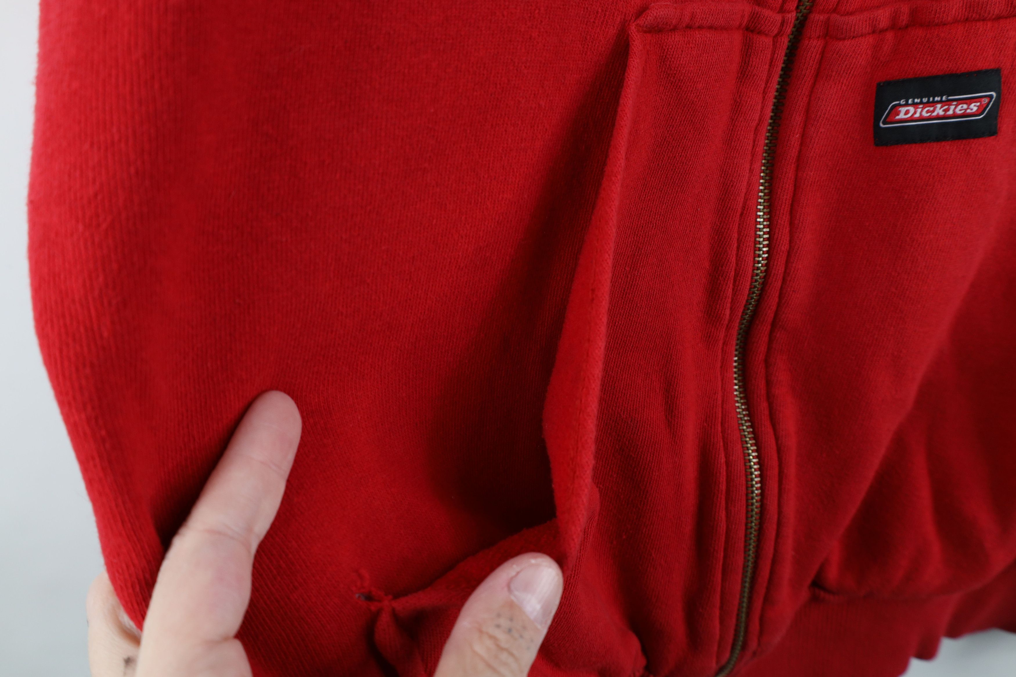 Dickies Vintage Dickies Thermal Waffle Knit Lined Hoodie Sweatshirt Size US XL / EU 56 / 4 - 7 Thumbnail