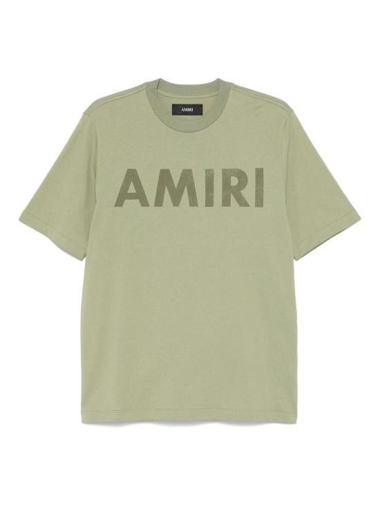 Amiri AMIRI Men T-Shirts AMJYTE1214 OLIVE Green Size US L / EU 52-54 / 3 - 1 Thumbnail