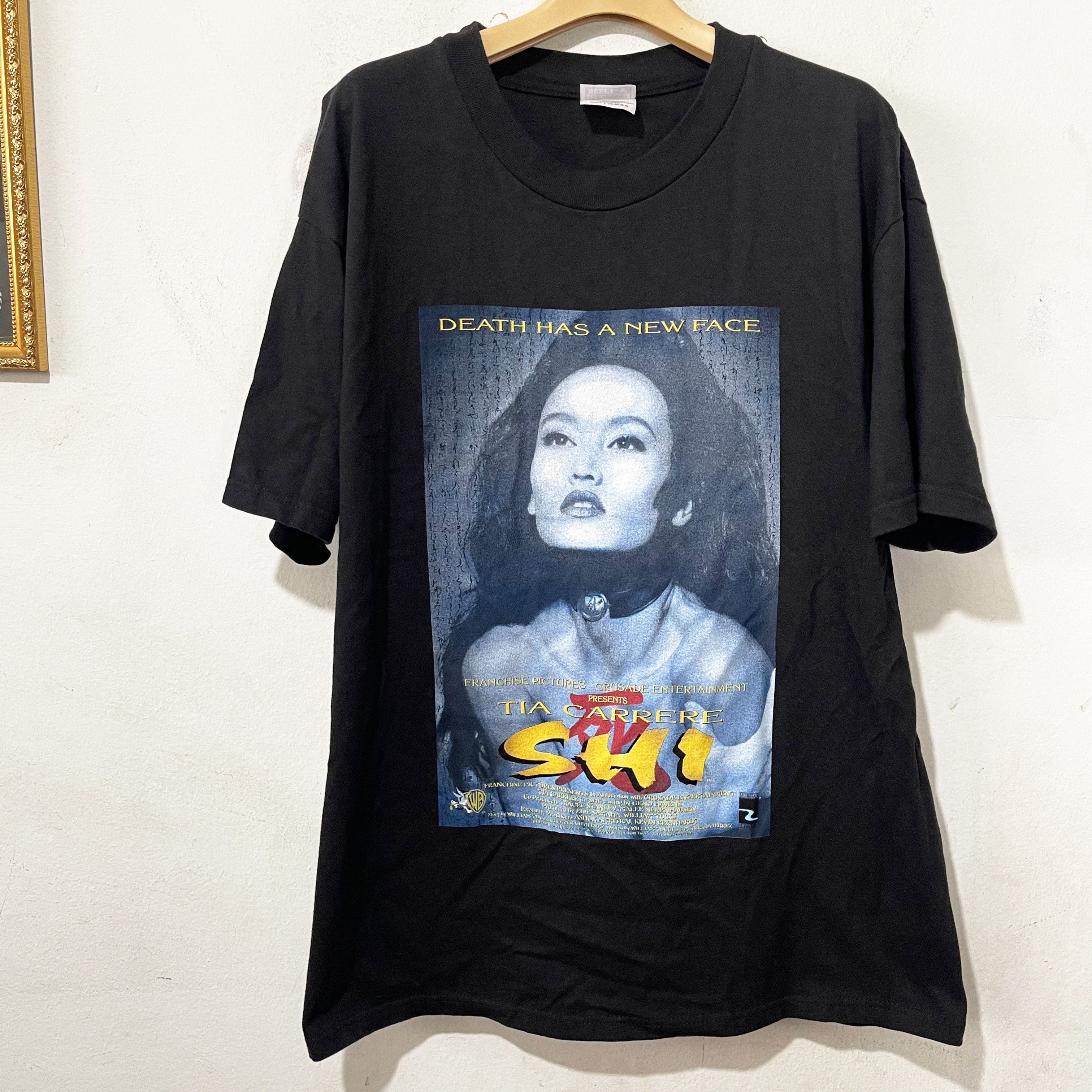 Vintage Vintage 1999 Tia Carrere “Shi” Movie Promo Shirt Size US L / EU 52-54 / 3 - 1 Thumbnail