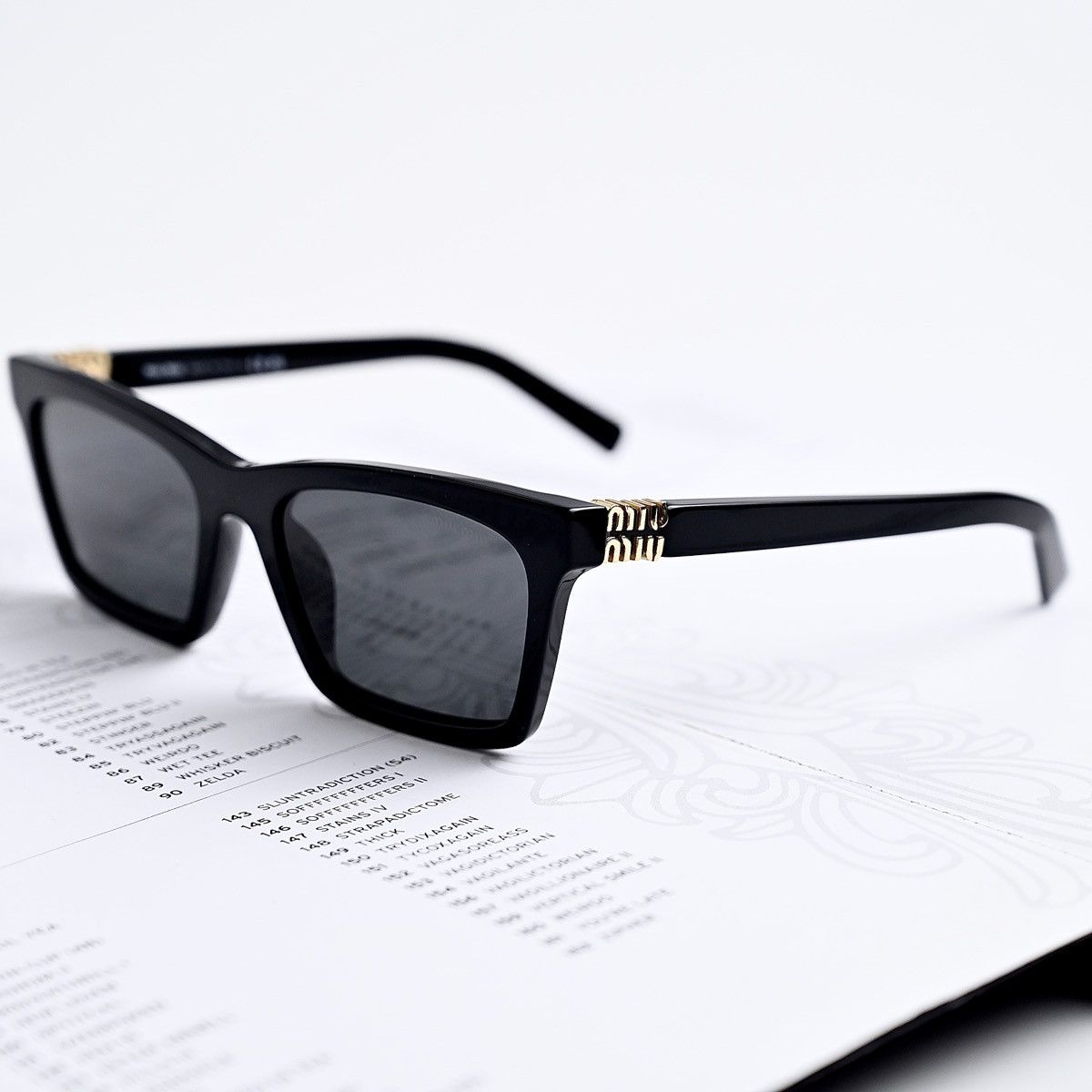 Miu Miu MIU MIU 0MU A05S SUNGLASSES Size ONE SIZE - 2 Thumbnail