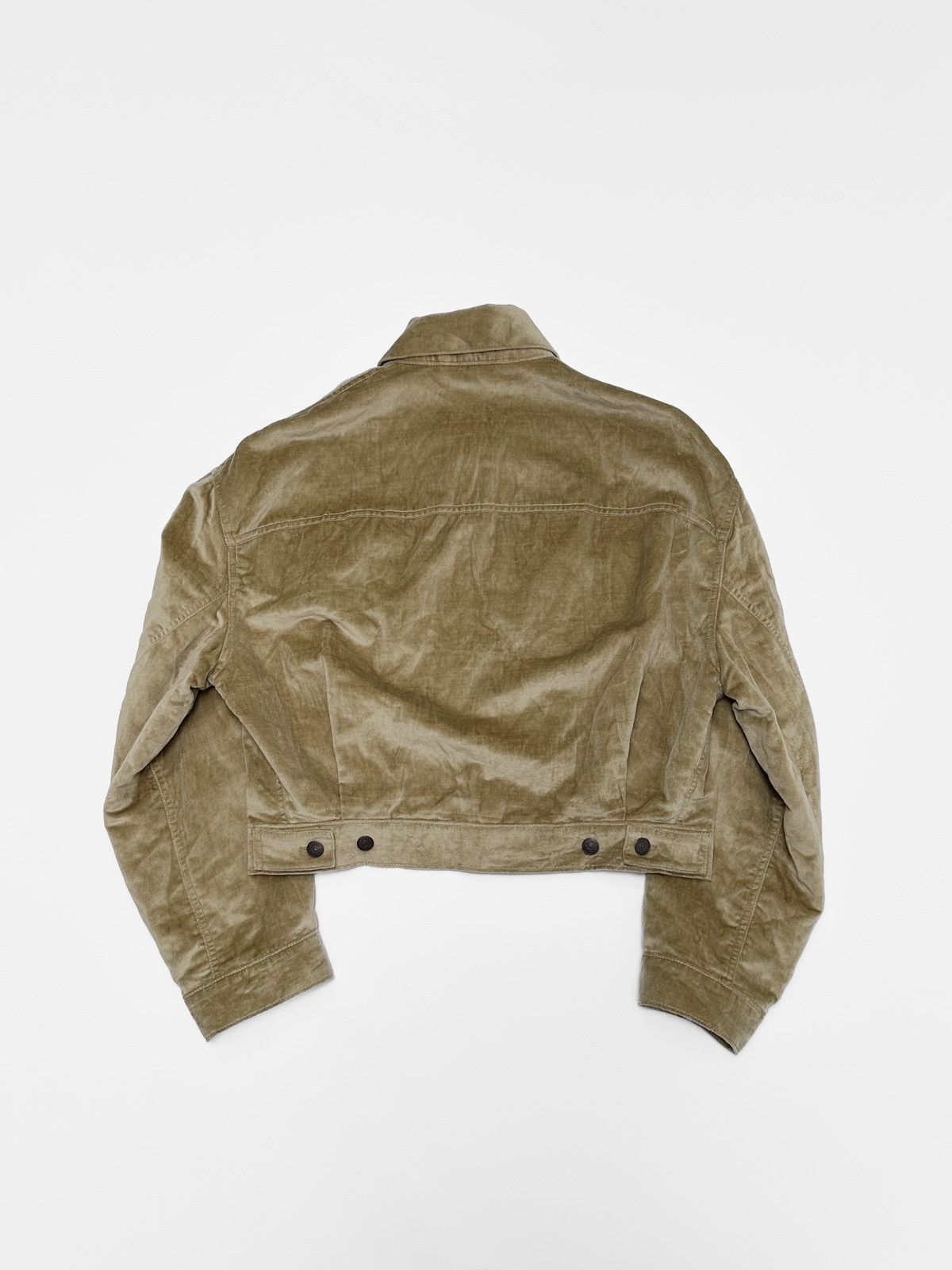 Acne Studios Acne Studios Ruffle Velour Jacket Size S / US 4 / IT 40 - 8 Thumbnail