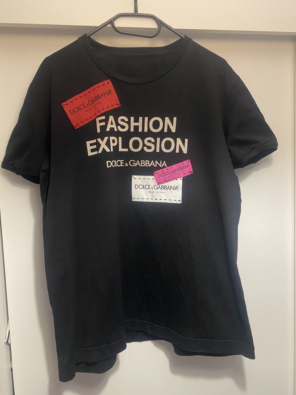 Dolce & Gabbana Dolce & gabbana luxury fashion explosion tee Size XL / US 12-14 / IT 48-50 - 1 Thumbnail