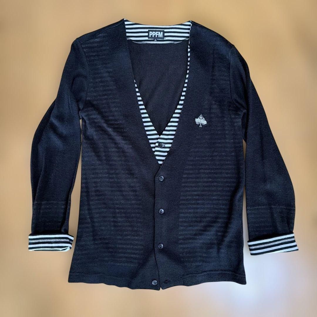 PPFM Rare PPFM double layered cardigan Size US M / EU 48-50 / 2 - 4 Thumbnail