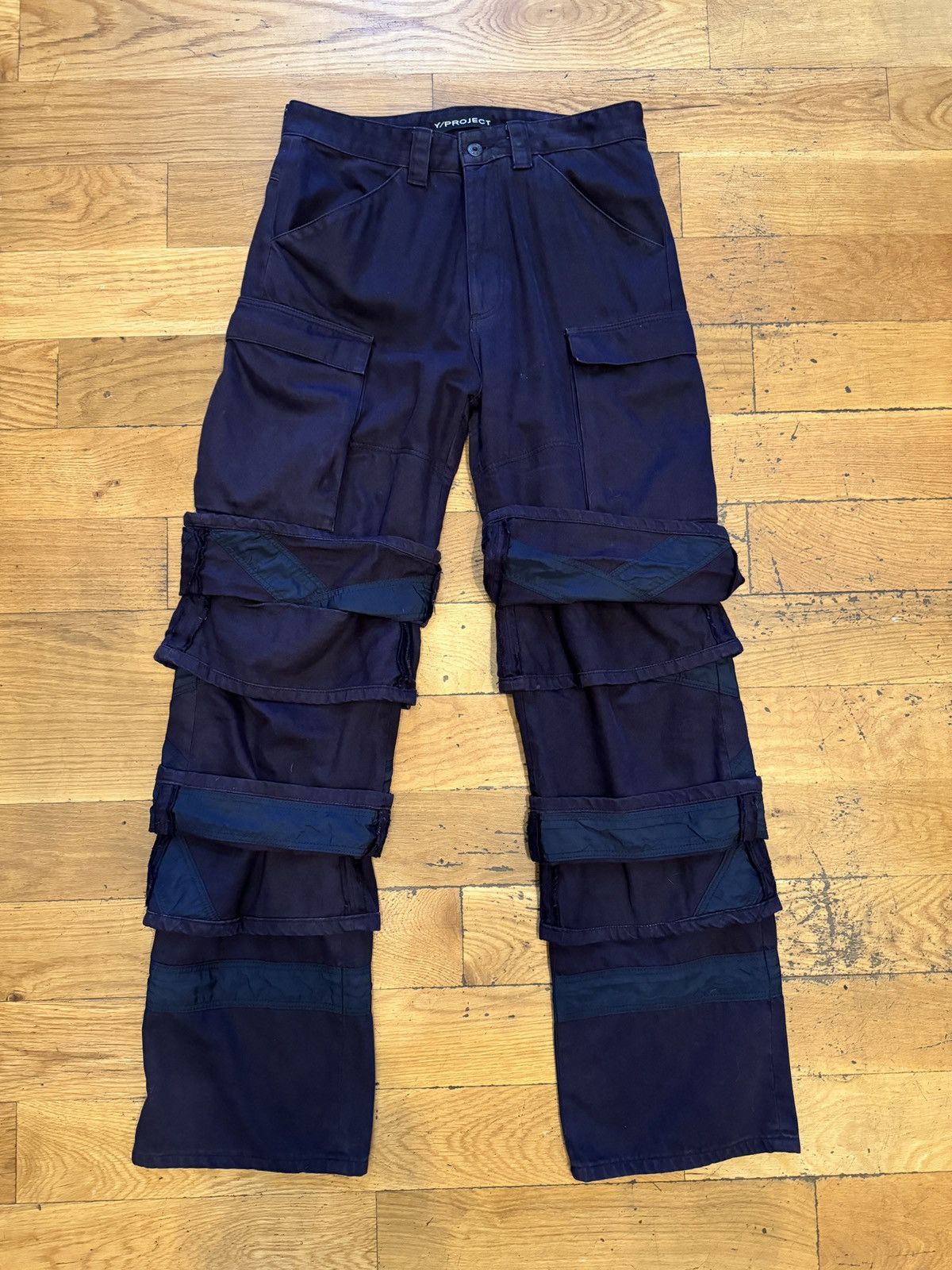 Y/Project Multi Layered Cargo Pants Size US 32 / EU 48 - 3 Thumbnail
