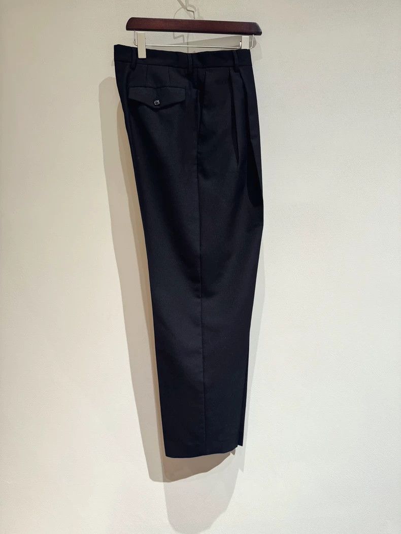 Dries Van Noten dries van noten Black wool casual pants Size US 32 / EU 48 - 2 Thumbnail