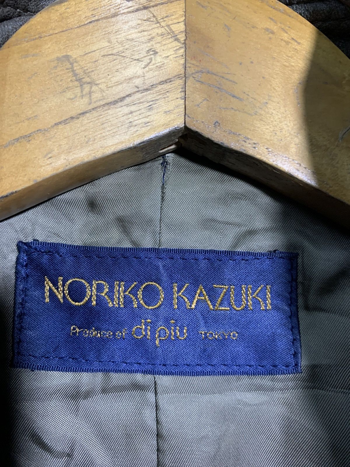 Japanese Brand × Leather × Vintage 🔥NORIKO KAZUKI JAPAN ROCKABILY LEATHER JACKETS Size US M / EU 48-50 / 2 - 8 Thumbnail