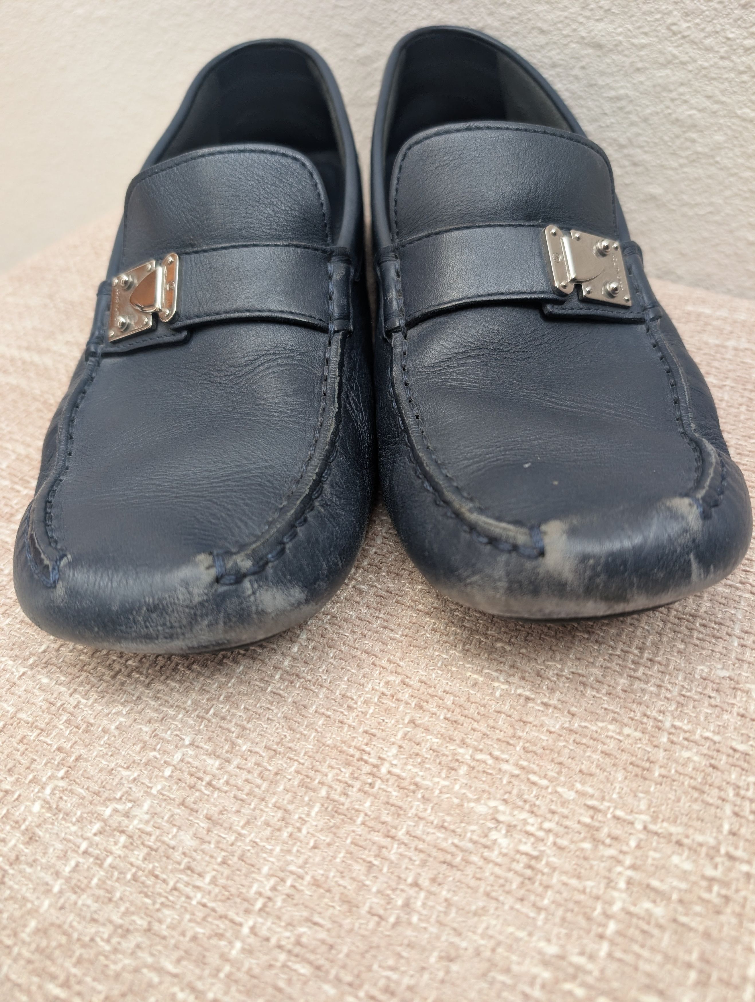 Louis Vuitton Men's Louis Vuitton Blue Lombok Loafer - Size US 9 Size US 9 / EU 42 - 2 Thumbnail