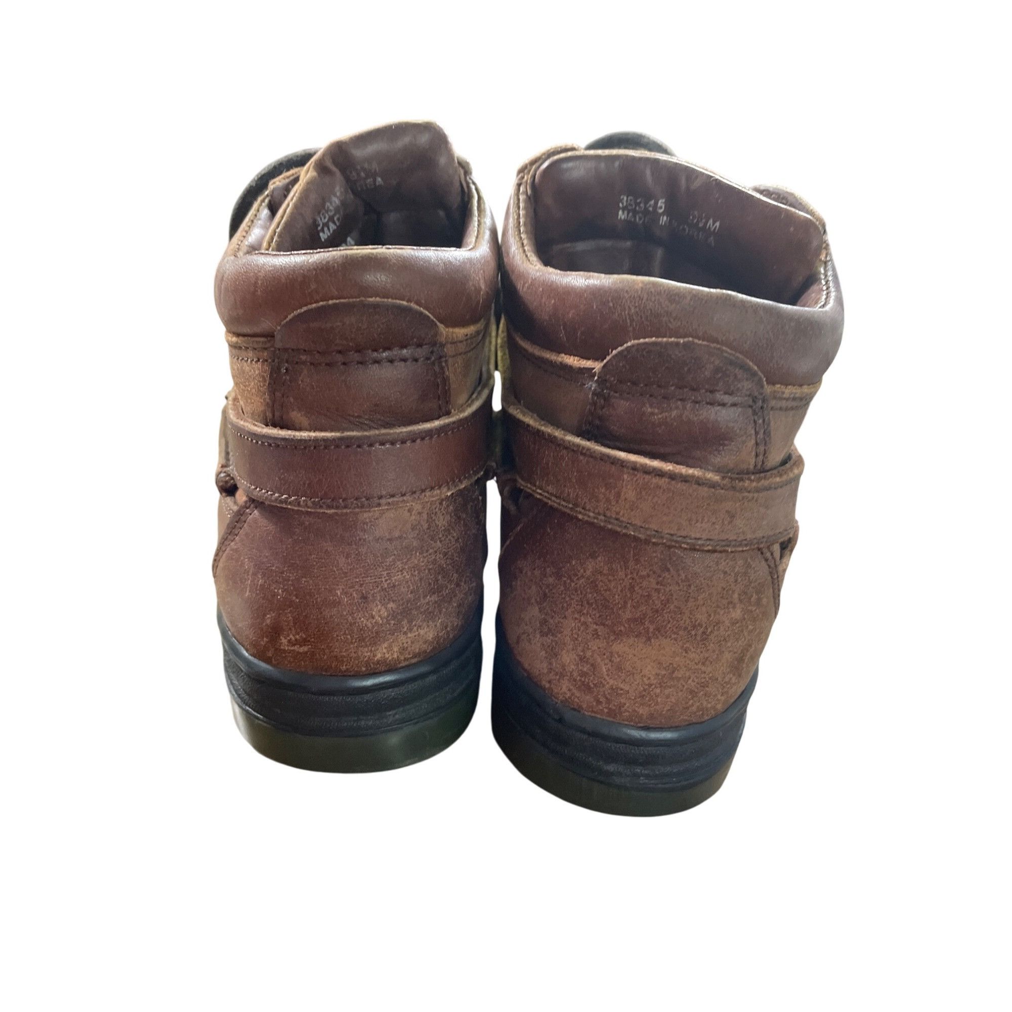 Timberland Timberland Gore-Tex Mens Brown Leather Ankle Boots Size 9.5M Size US 9.5 / EU 42-43 - 10 Thumbnail