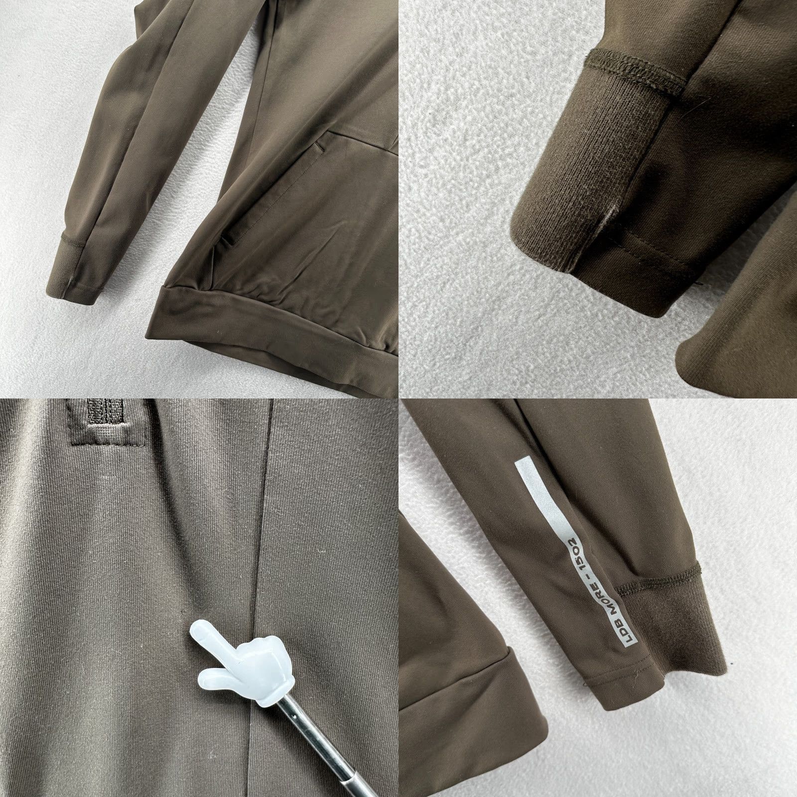 Vintage ALPHALETE Track Jacket Olive Men's M Quarter Zip Long Sleeve Size US M / EU 48-50 / 2 - 8 Thumbnail