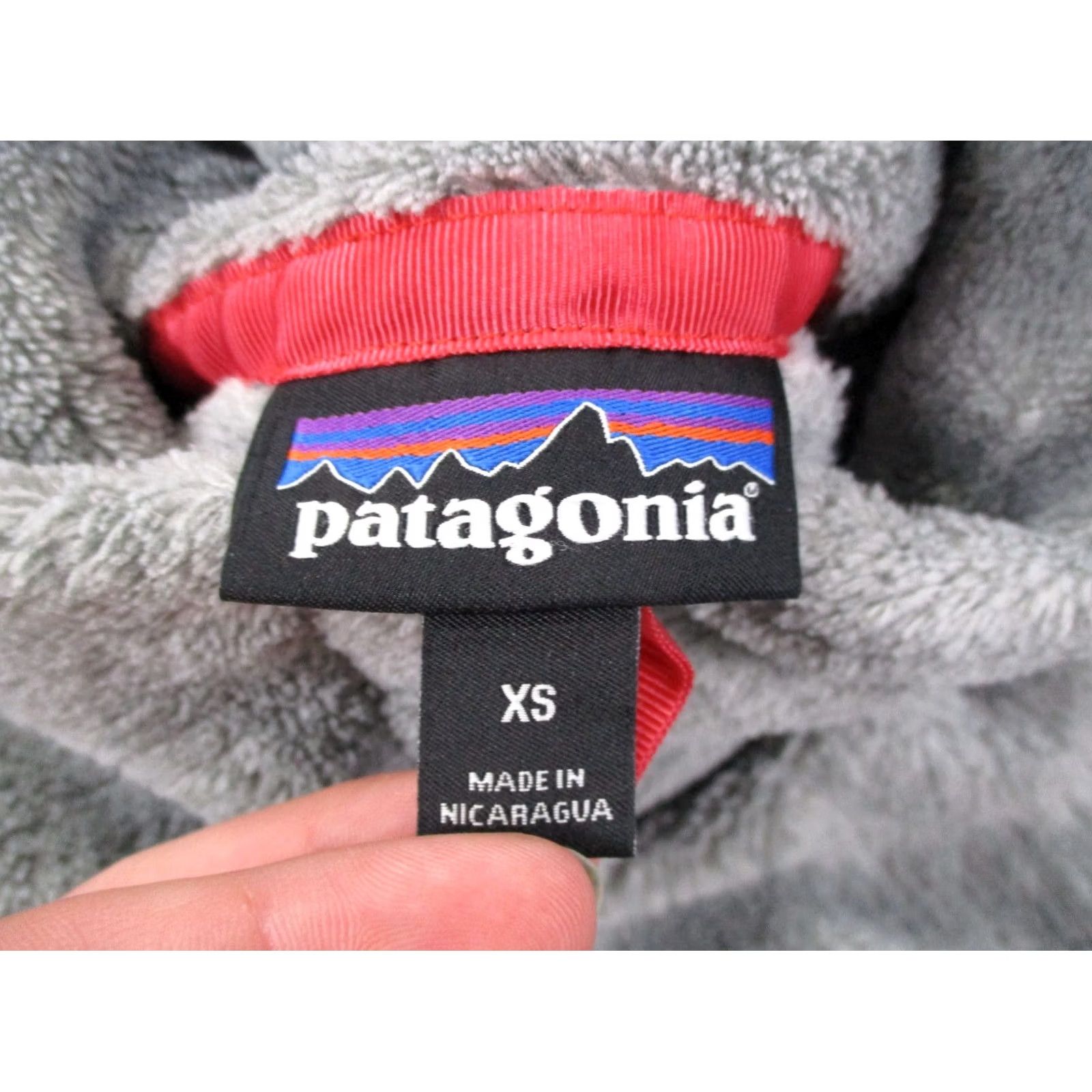 Patagonia Patagonia Jacket Womens XS Snap Polartec Outdoor Hiking Camping Pullover Windbreaker Logo Gray - 25442 Size XS / US 0-2 / IT 36-38 - 7 Thumbnail