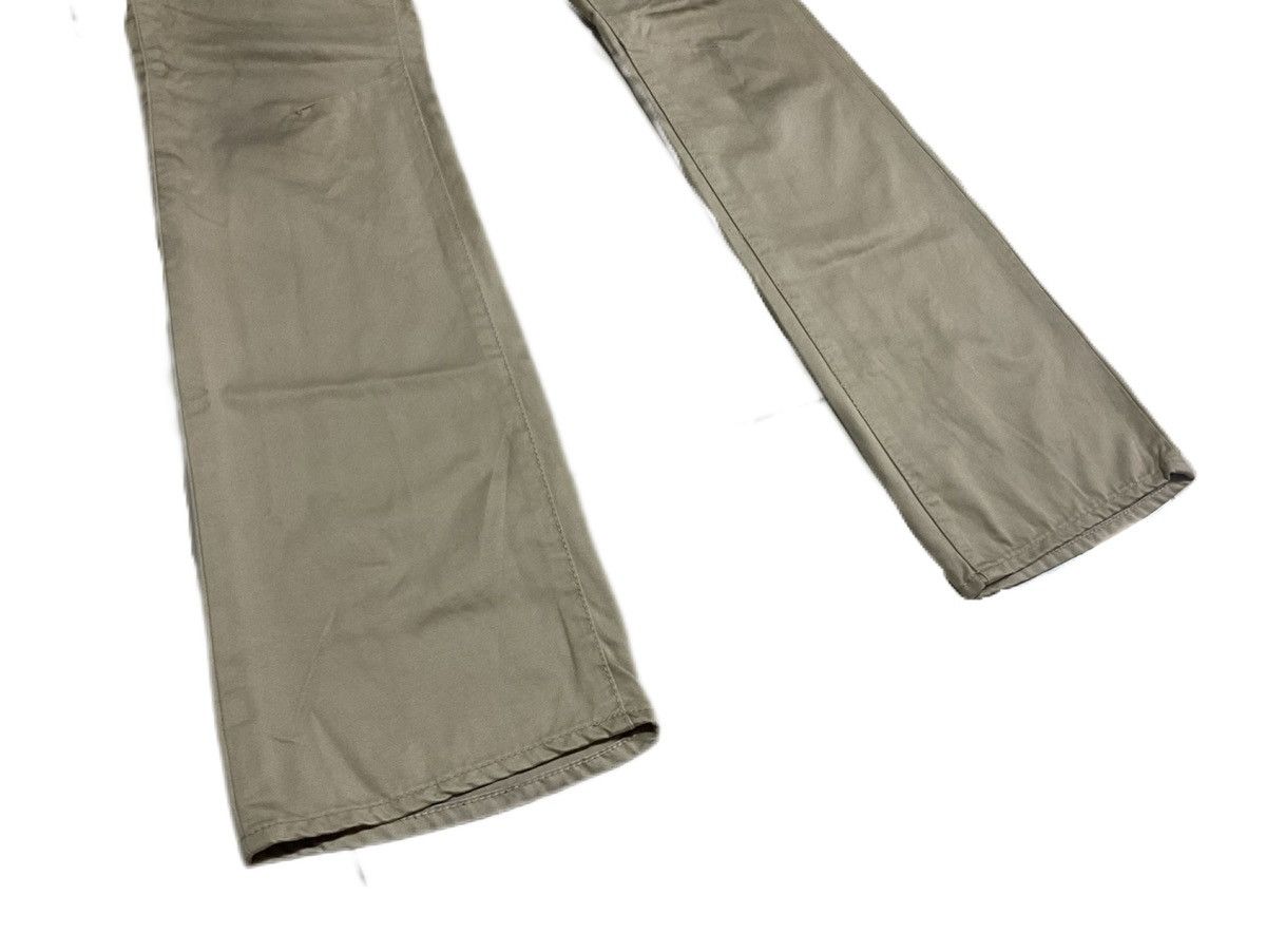 GOSTAR DE FUGA × Hysteric Glamour × If Six Was Nine 🔥Sick Y2K Gostar De Fuga Clawmark Flared Pants Khaki LGB Size US 32 / EU 48 - 6 Thumbnail