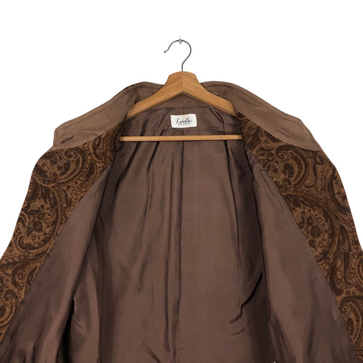 Japanese Brand Cropped Wool Biker Jacket Levilla Navajo Design IsseyMiyake Size US M / EU 48-50 / 2 - 15 Thumbnail