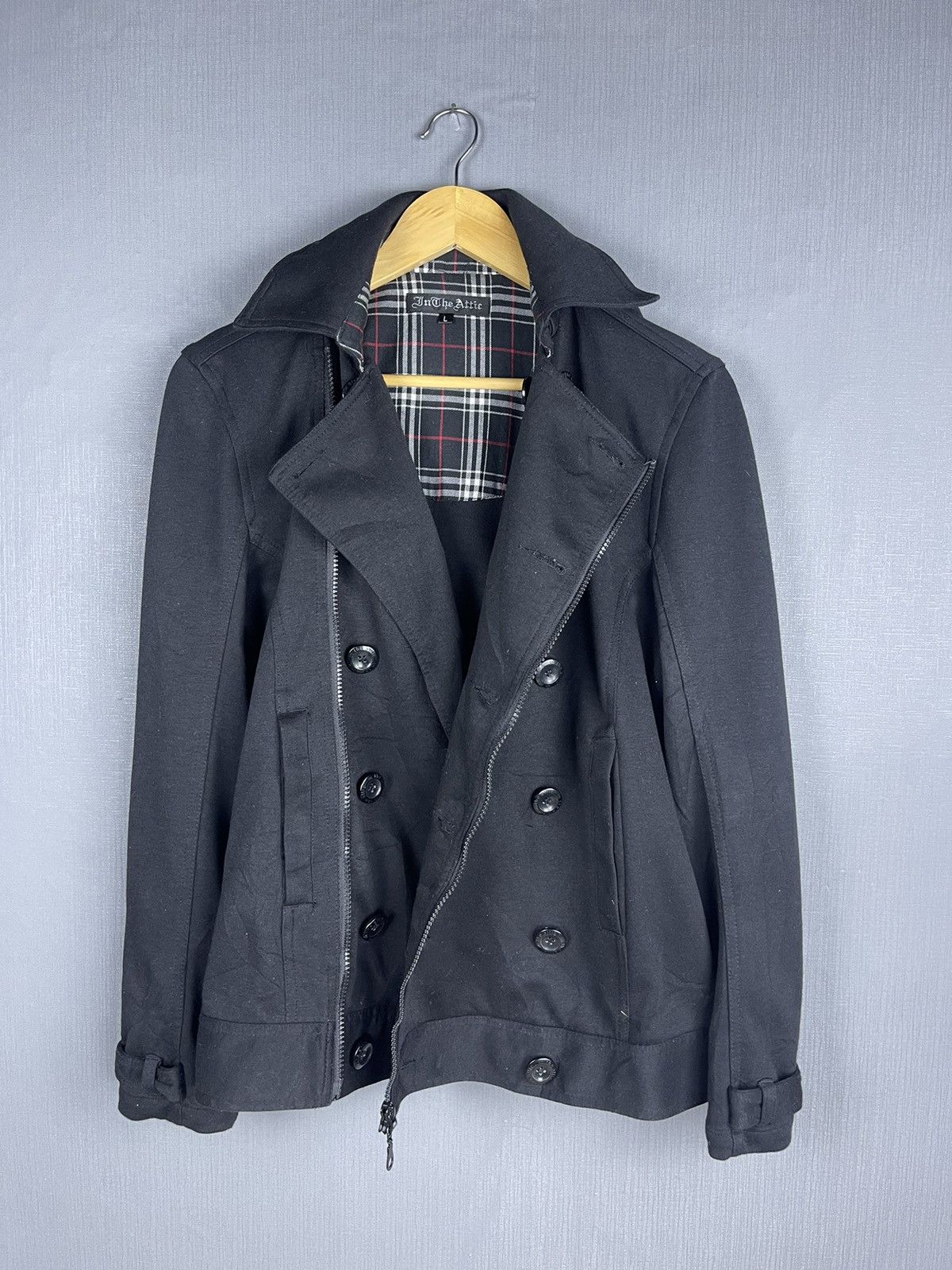 In The Attic 🔥STEALS IN THE ATTIC Double Layer Punk Style Hoodie Jacket Size US M / EU 48-50 / 2 - 1 Thumbnail