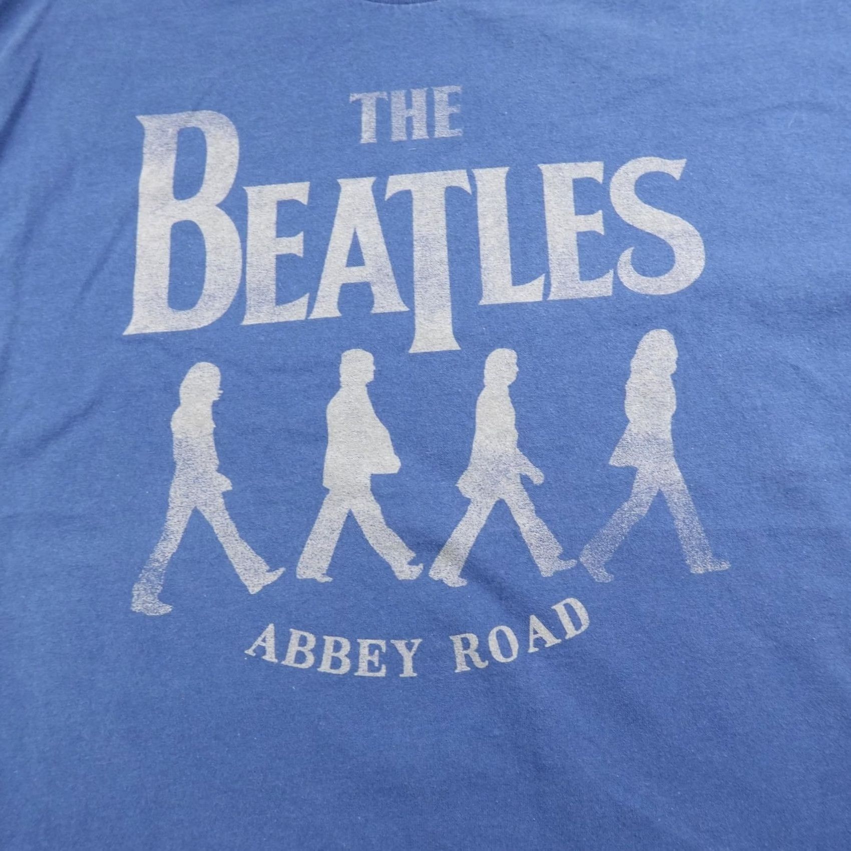 Vintage VTG The Beatles Shirt Mens L Blue Abbey Road Graphic Logo Band Rock Tee Top 00s Y2K Size US L / EU 52-54 / 3 - 4 Thumbnail