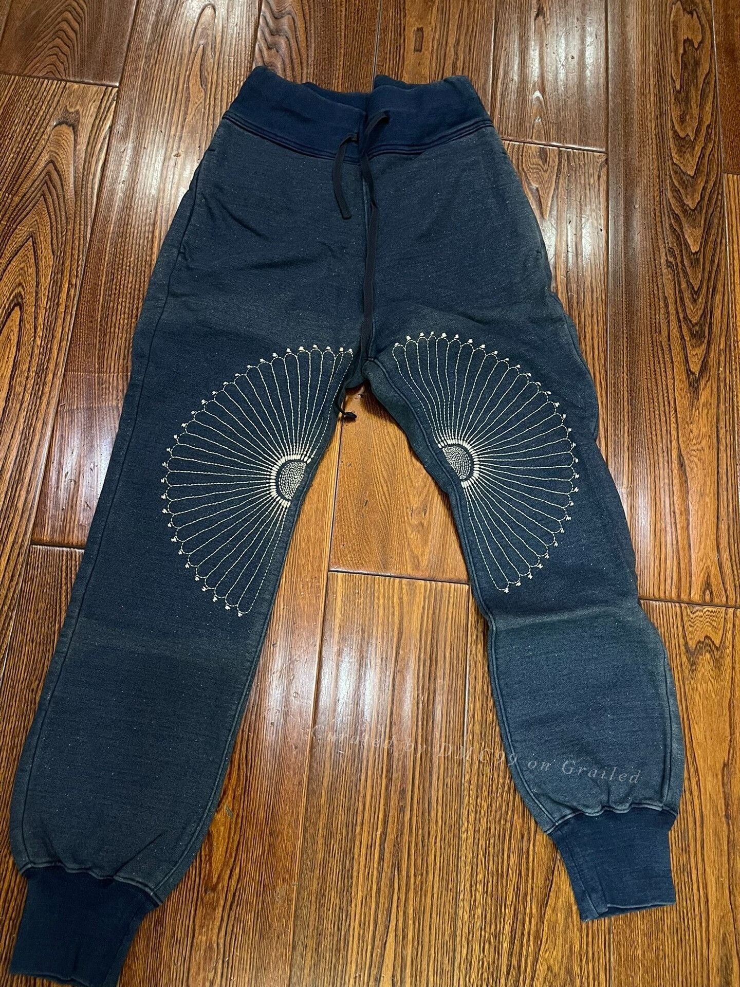 Kapital Kapita Indigo Chrysanthemum Pants Size US 30 / EU 46 - 1 Thumbnail
