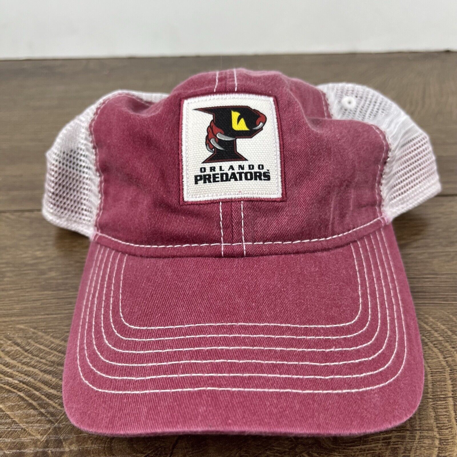 Other Orlando Predators Hat Red Cap Adjustable Hat Red Adult Fit H Size ONE SIZE - 5 Thumbnail