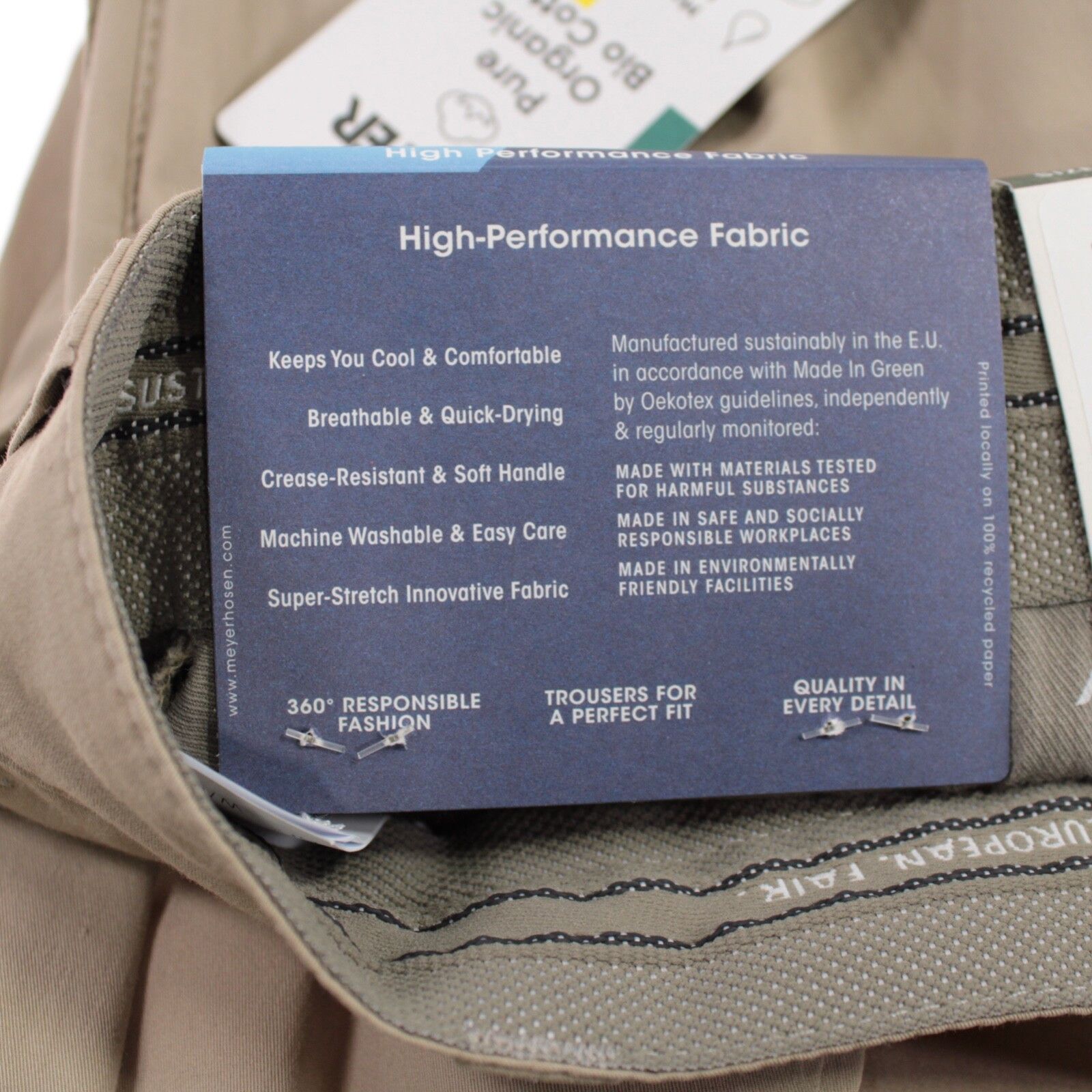 Other Meyer New with tags Chinos Size 34 US In Beige Size US 34 / EU 50 - 7 Thumbnail