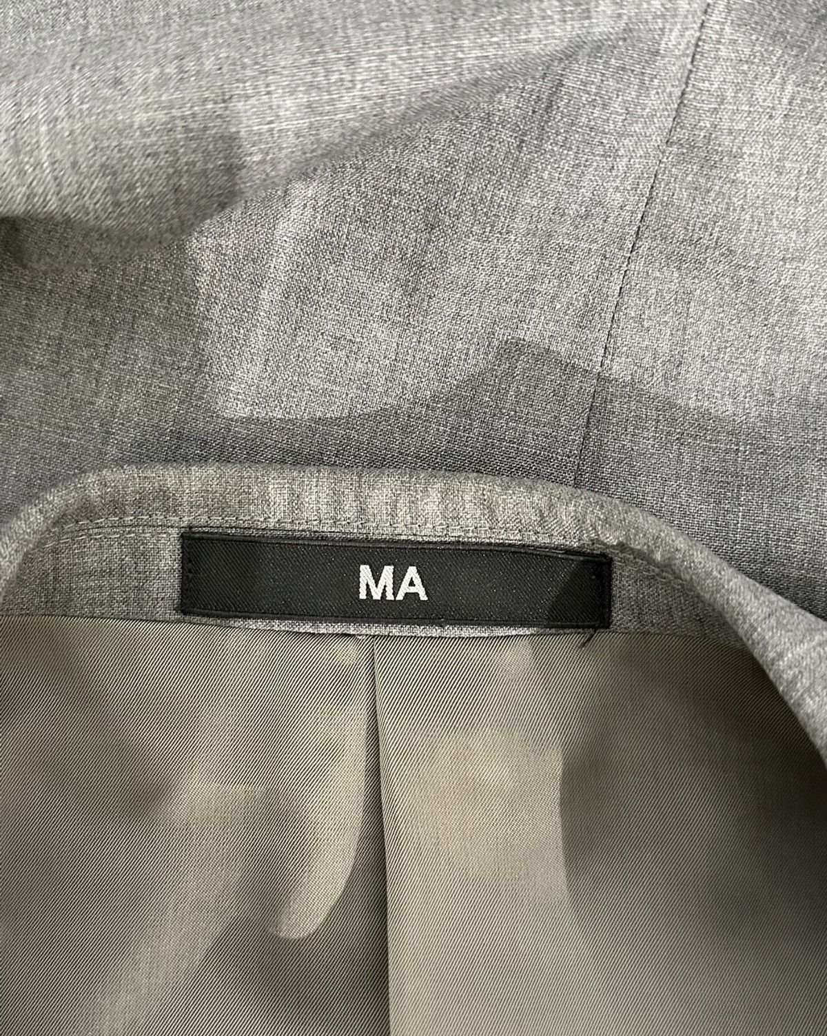 Julius Julius_7 Grey Slim-Fit Wool Blazer Size US S / EU 44-46 / 1 - 6 Thumbnail