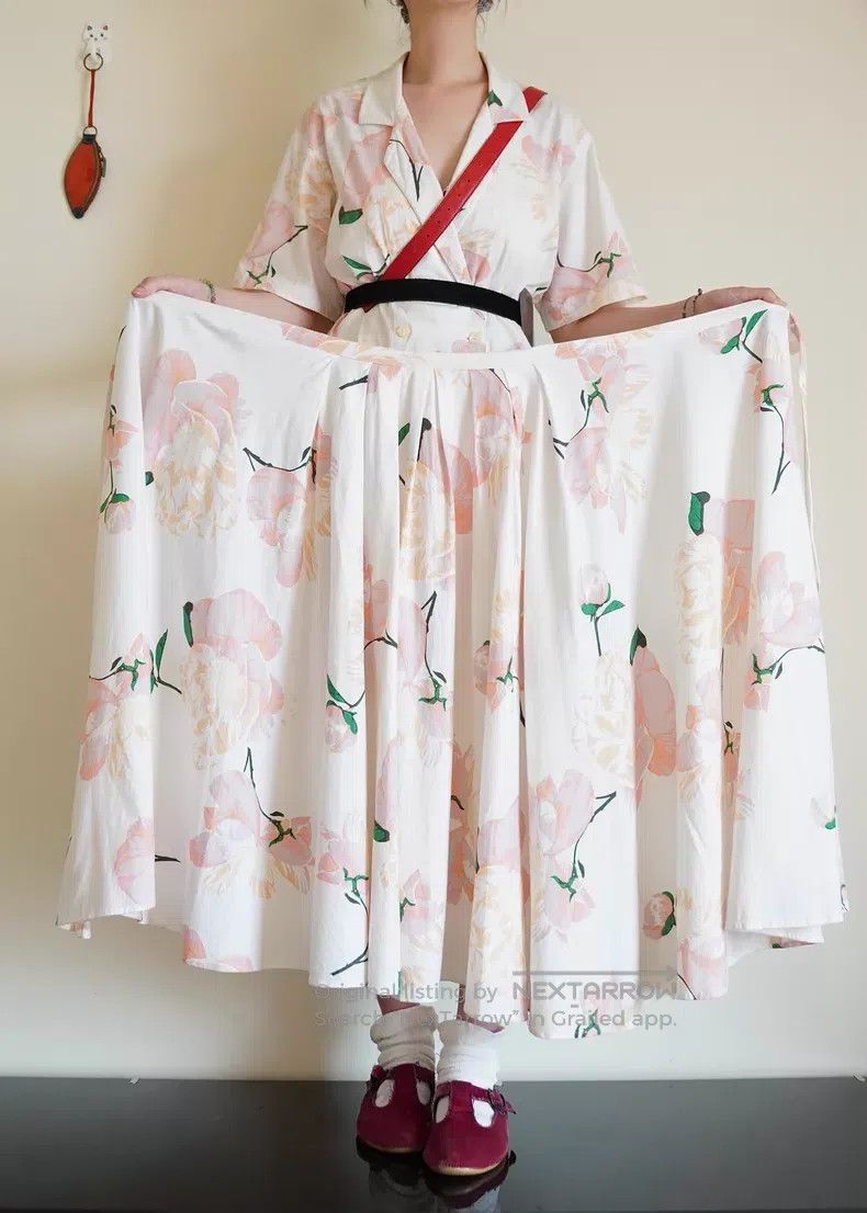 Kenzo Kenzo Light Pink Peony Flower Pure Cotton Set Size M / US 6-8 / IT 42-44 - 3 Thumbnail