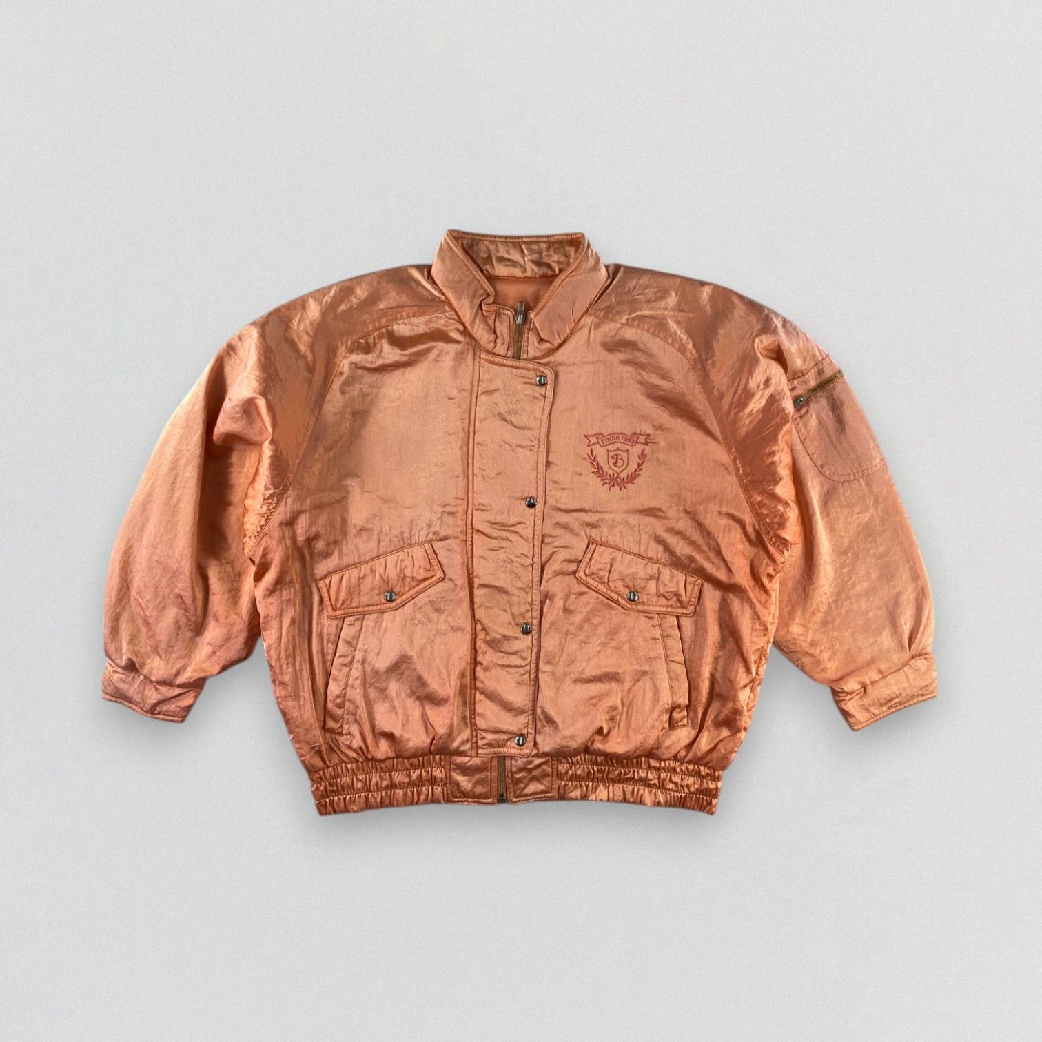 Japanese Brand Vintage Japanese Brand Bomber Zipper Jakcet Size US L / EU 52-54 / 3 - 1 Thumbnail