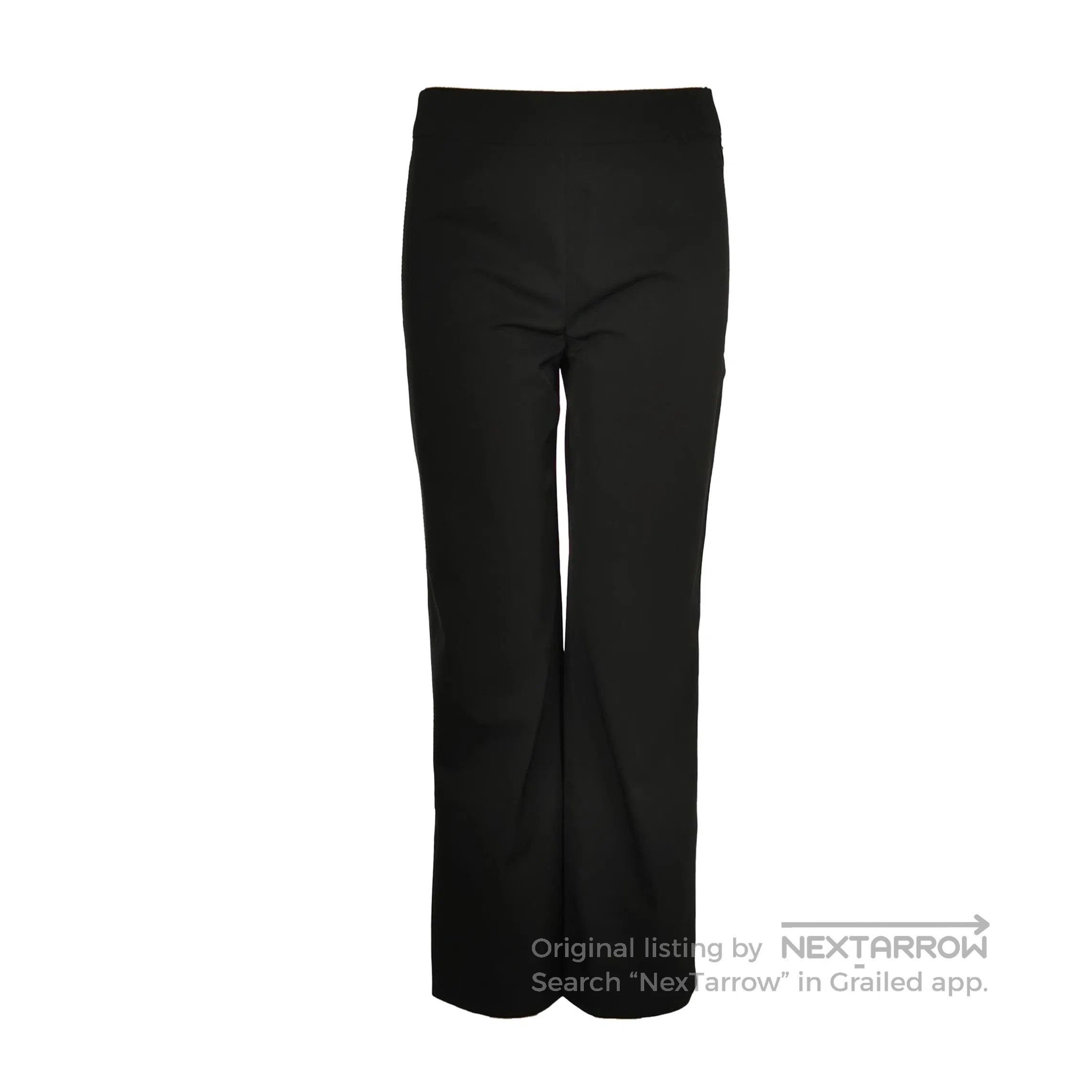 Prada Prada Black Straight Leg Pants Size 38 . Size 37" - 1 Thumbnail