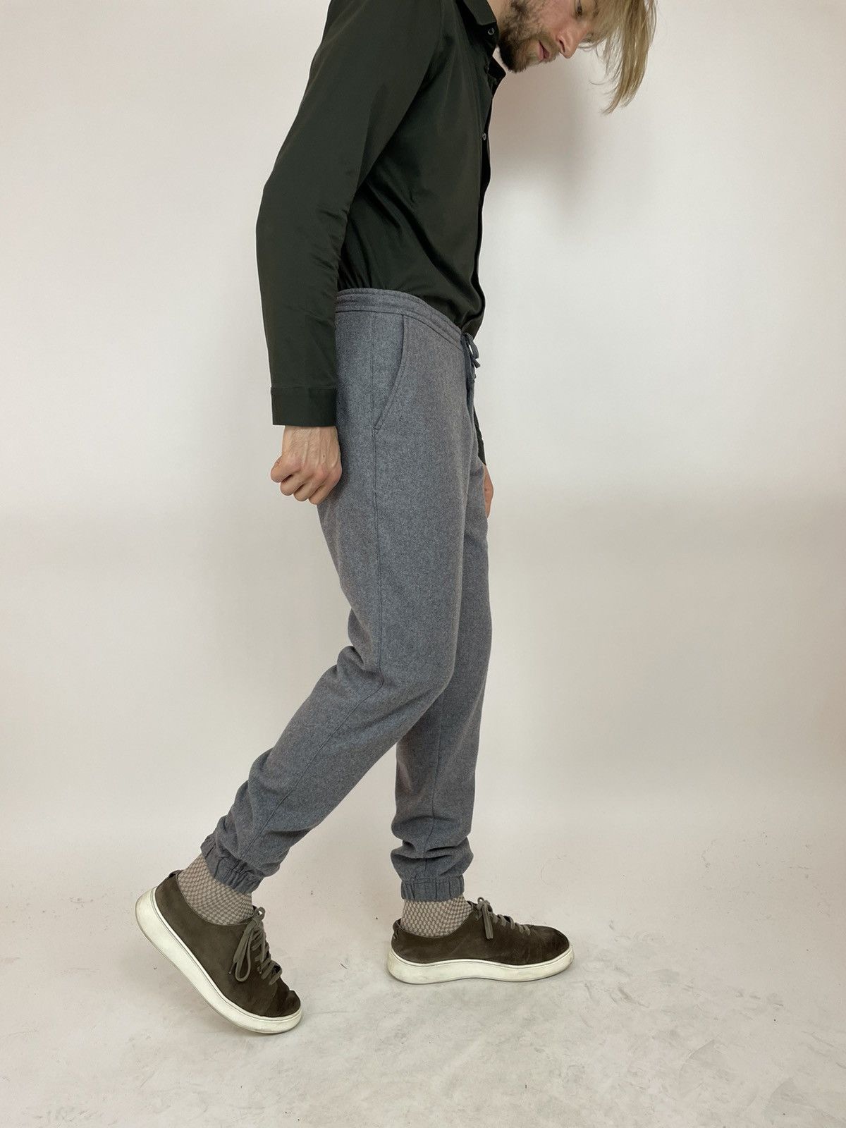 Japanese Brand KIOMI Wool JOGGING PANTS Mens size 36 Size US 36 / EU 52 - 10 Thumbnail