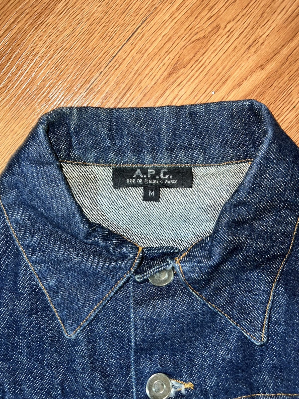 A.P.C. A.P.C jacket jeans indigo M Size M / US 6-8 / IT 42-44 - 7 Thumbnail