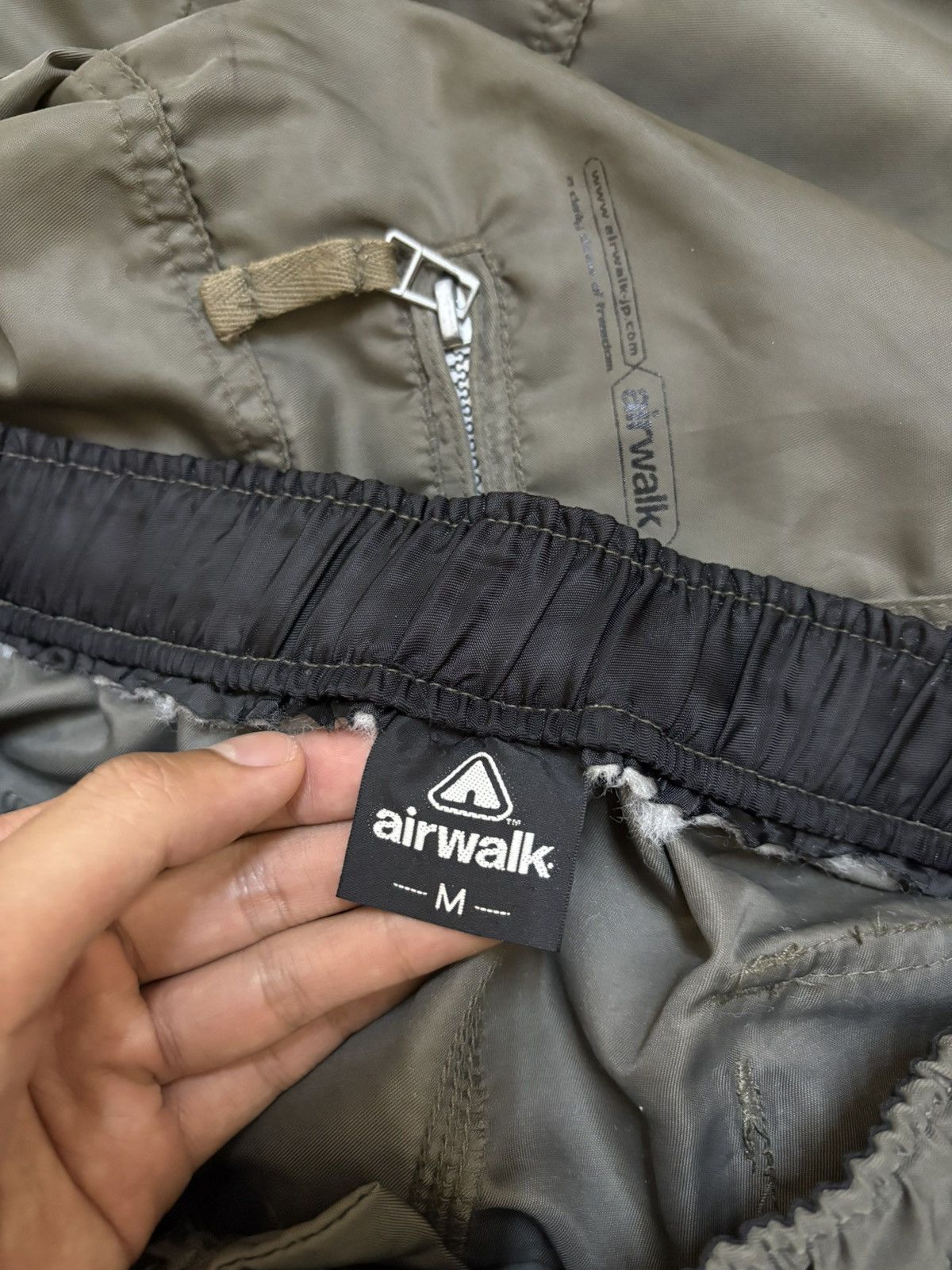 Airwalk × Vintage Vintage Y2k Airwalk Baggy Parachute Multi Pocket Pants Size US 30 / EU 46 - 5 Thumbnail