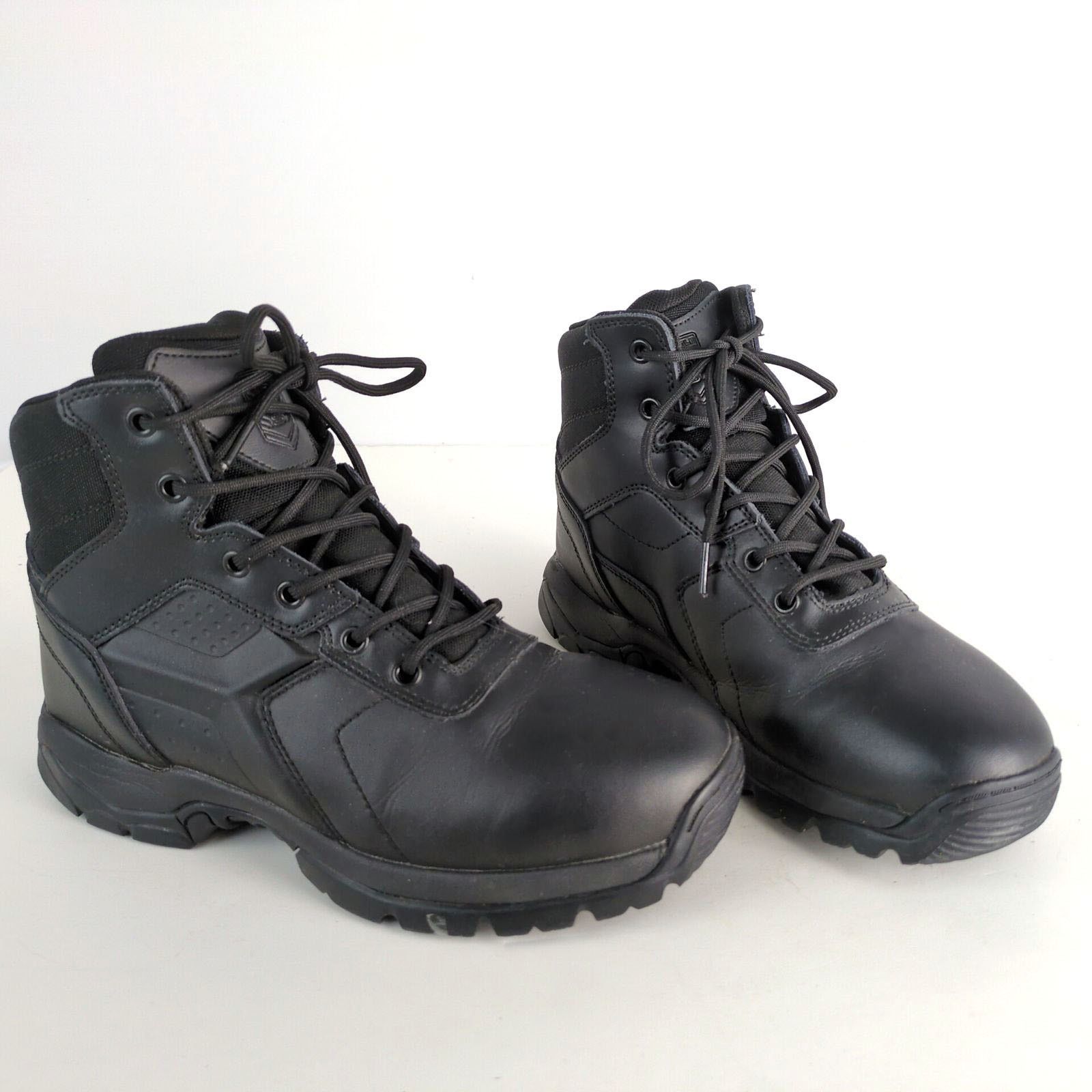 Other Black Ops Men's 8 Leather Waterproof Tactical Work Boots Size US 8 / EU 41 - 1 Thumbnail