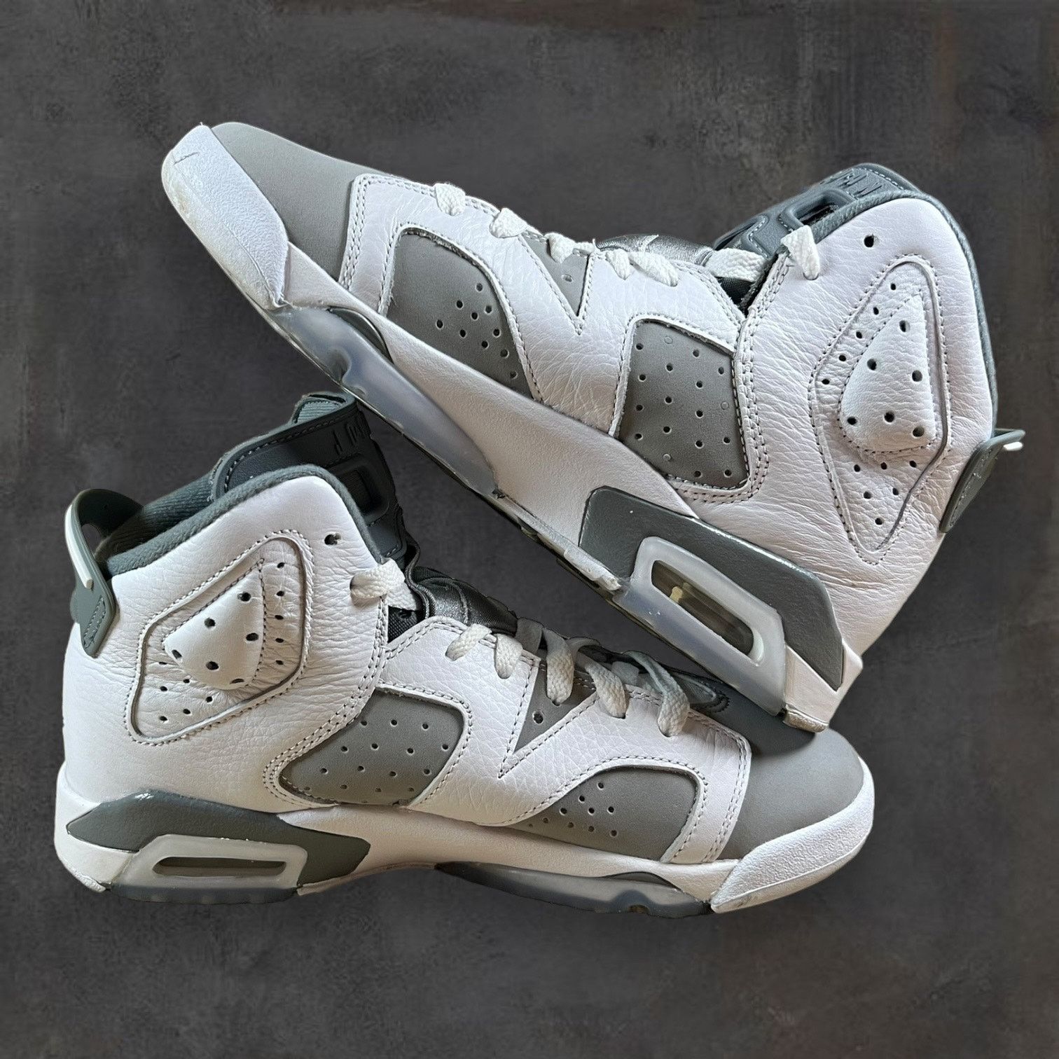 Nike Nike Air Jordan 6 Retro GS Sneaker Cool Grey Youth Size 5.5Y Size US 5 / EU 37 - 8 Thumbnail