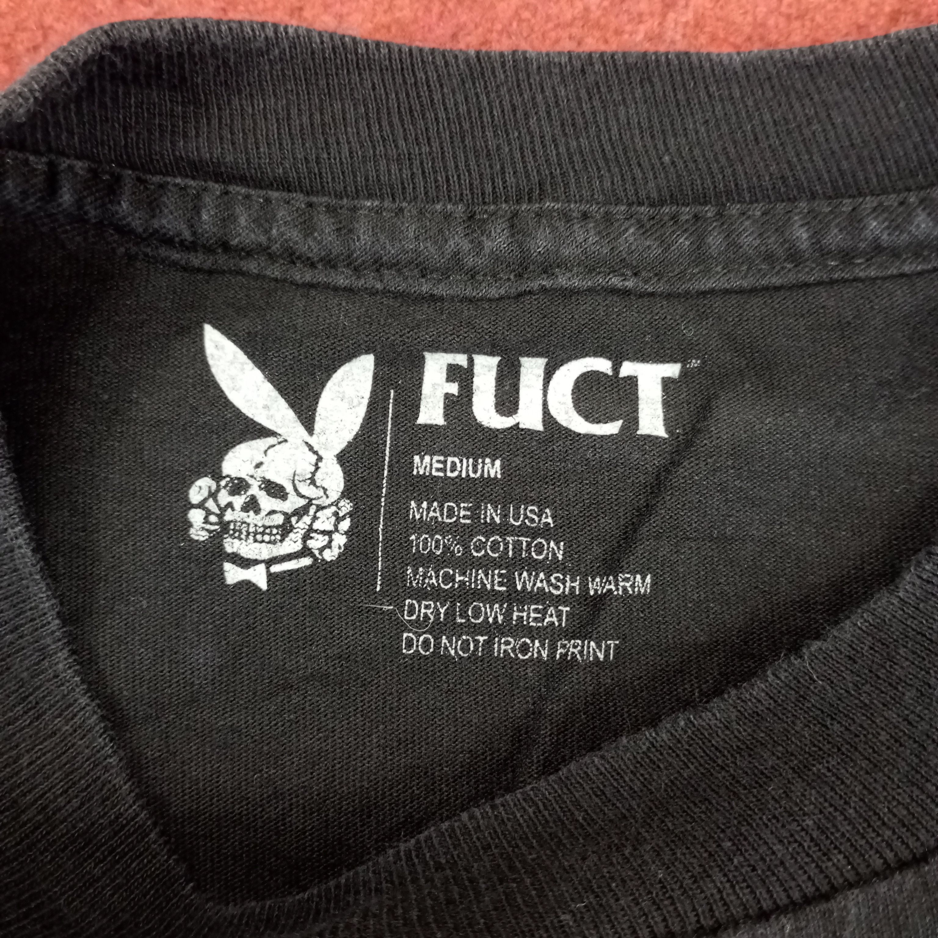 FUCT × Vintage Fuct Skulls Skater Skateboard Design Tshirt Size US M / EU 48-50 / 2 - 7 Thumbnail