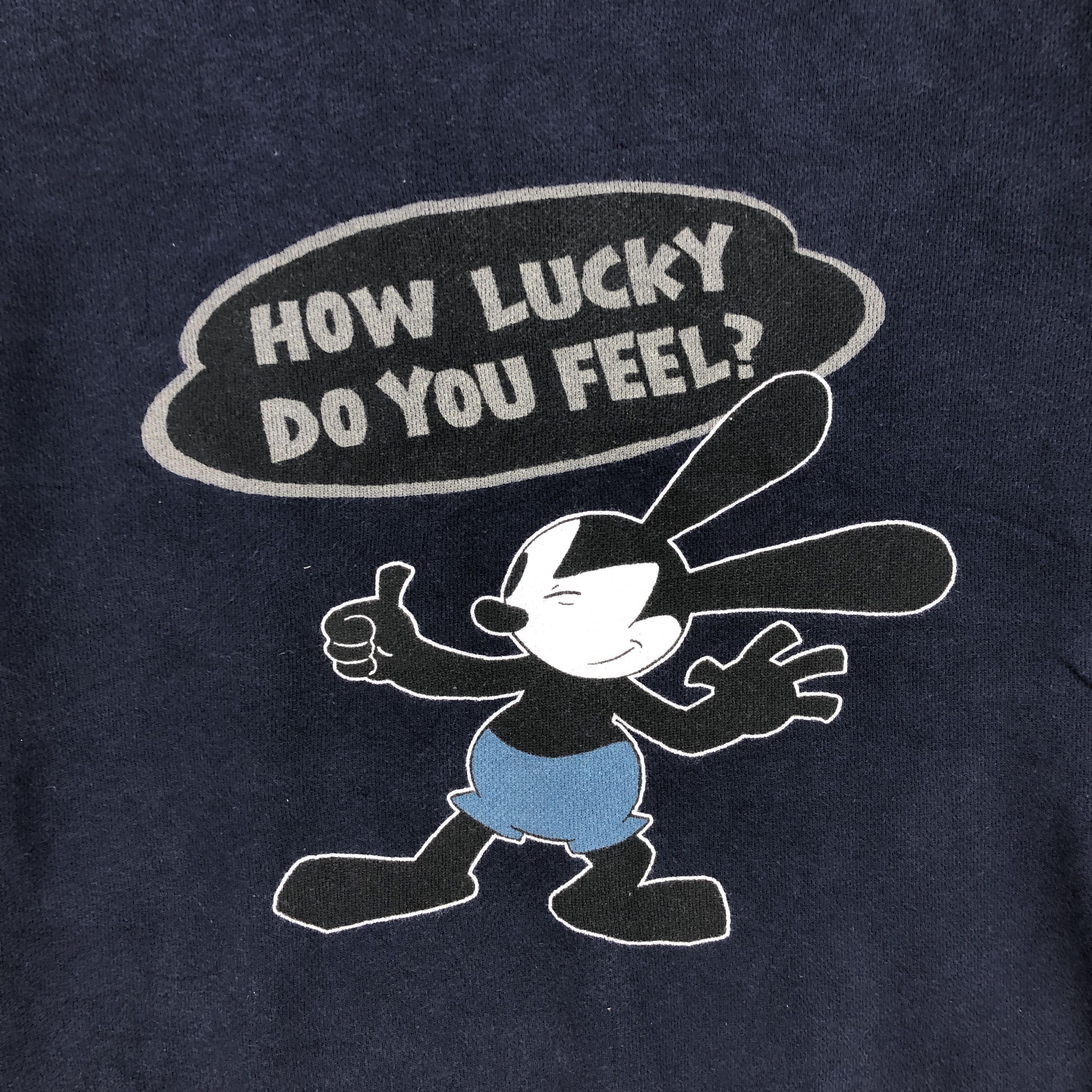 Cartoon Network Oswald Sweatshirt Disney Cartoon Mickey Mouse Sweater Size US L / EU 52-54 / 3 - 3 Thumbnail
