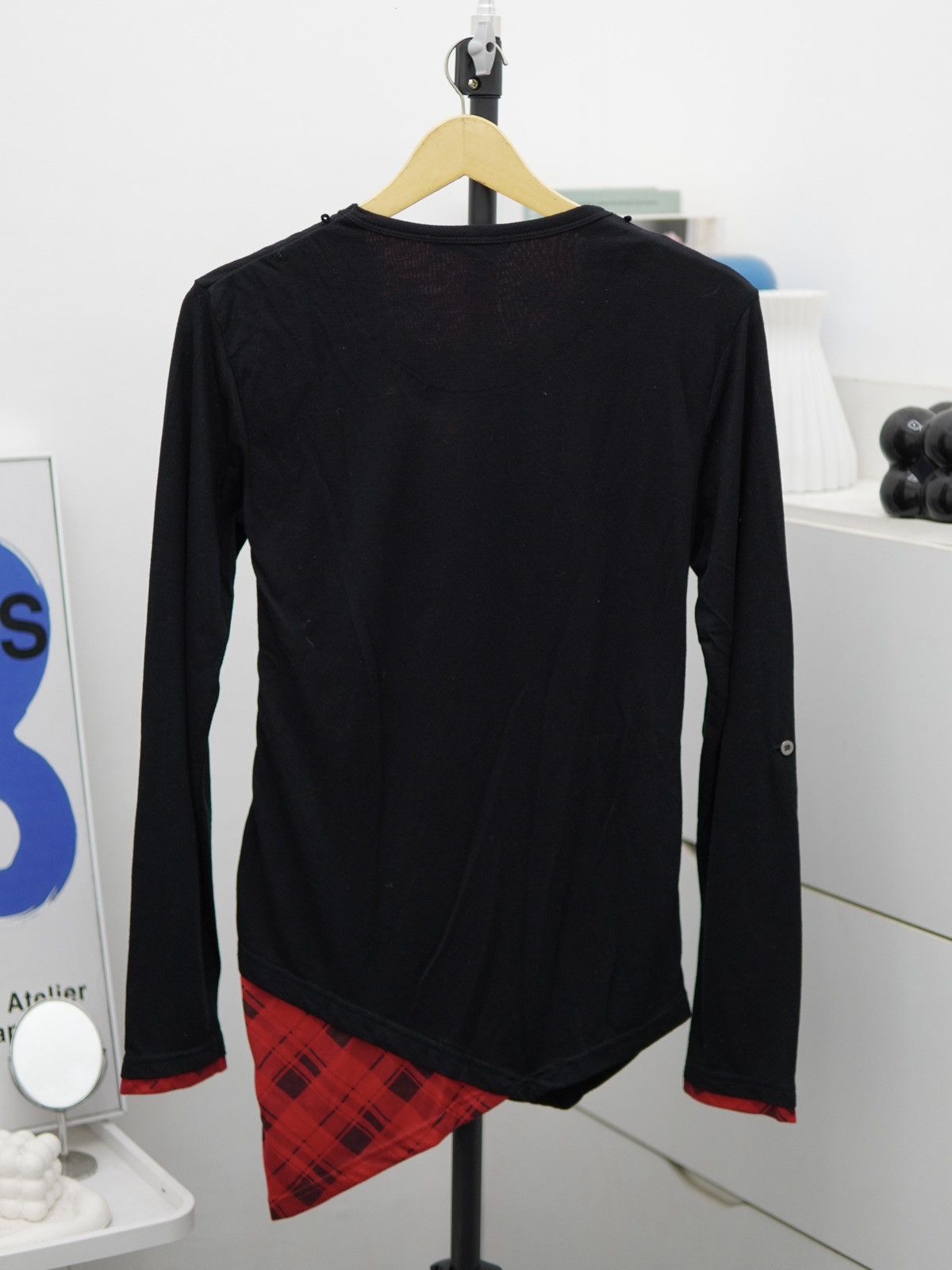 If Six Was Nine 2000s DOPE.H Layered Poem Longsleeve Japanese Archive Vkei Size US M / EU 48-50 / 2 - 6 Thumbnail