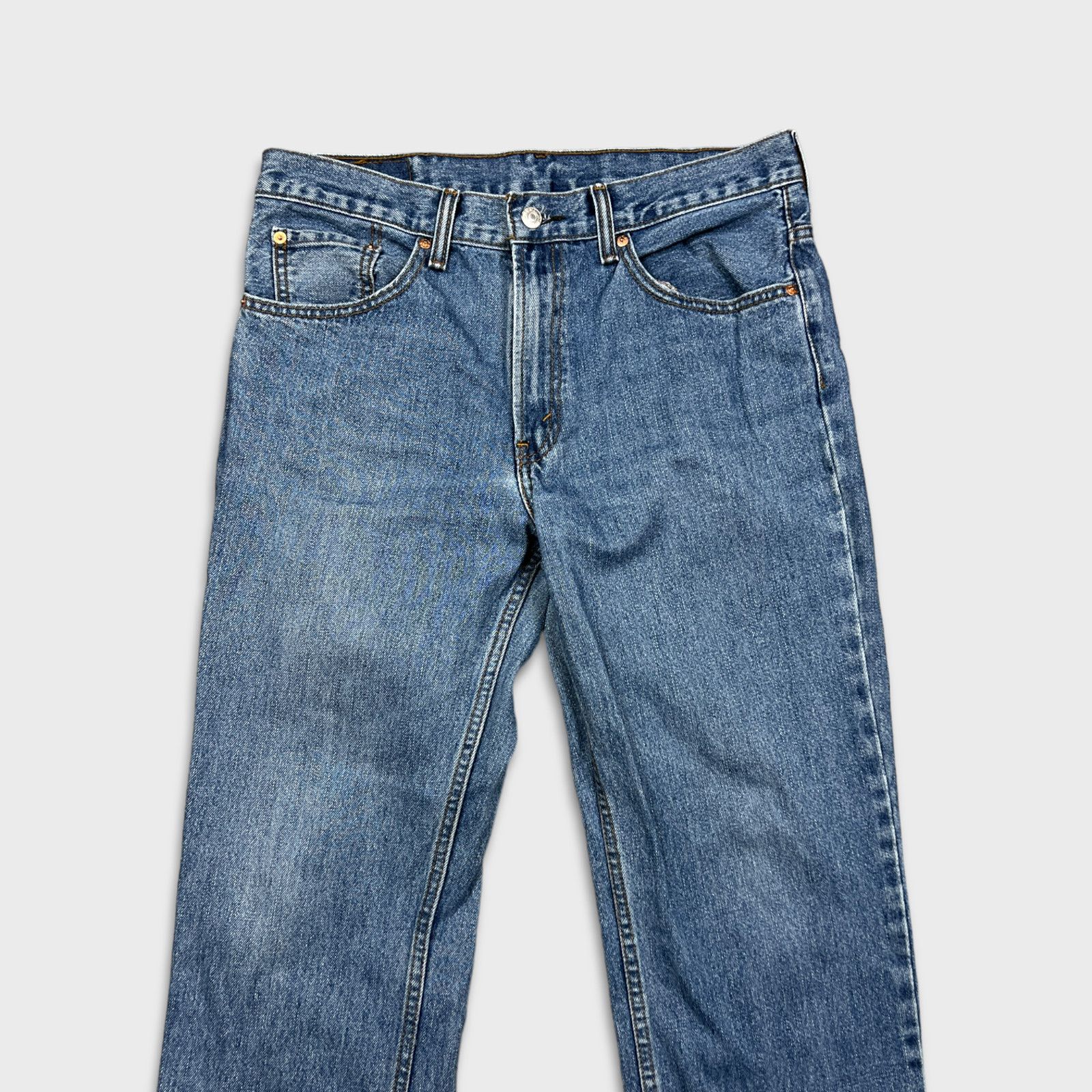 Levi's × Vintage Levi's 516 Jeans 34x30 Slim Straight Leg Light Denim Pants Size US 34 / EU 50 - 2 Thumbnail