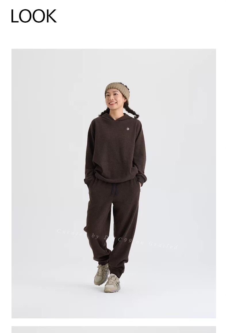 Aritzia AnKoRau Brown Drawstring Wool Pants L Size 29" - 1 Thumbnail