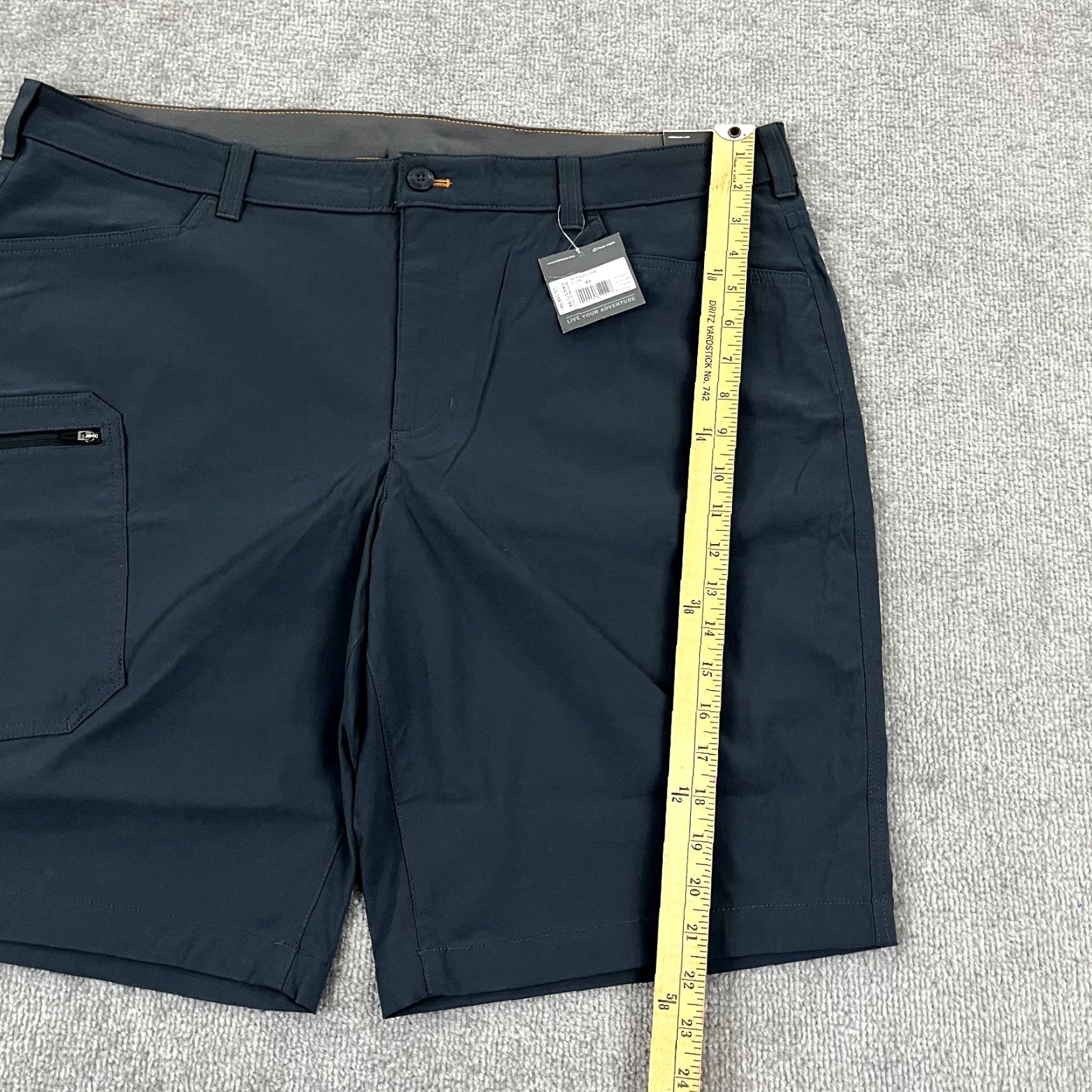 Eddie Bauer EDDIE BAUER Shorts Mens 40 x 11" Storm Gray MR Rainer Hiking Outdoor Nylon NEW PPE Size US 40 / EU 56 - 5 Thumbnail