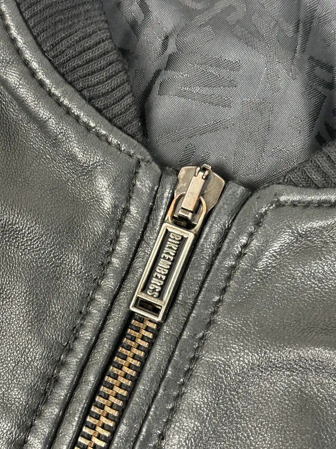 Dirk Bikkembergs AW2010 Bikkembergs Black Sheep Leather Bomber Jacket Size US S / EU 44-46 / 1 - 10 Thumbnail
