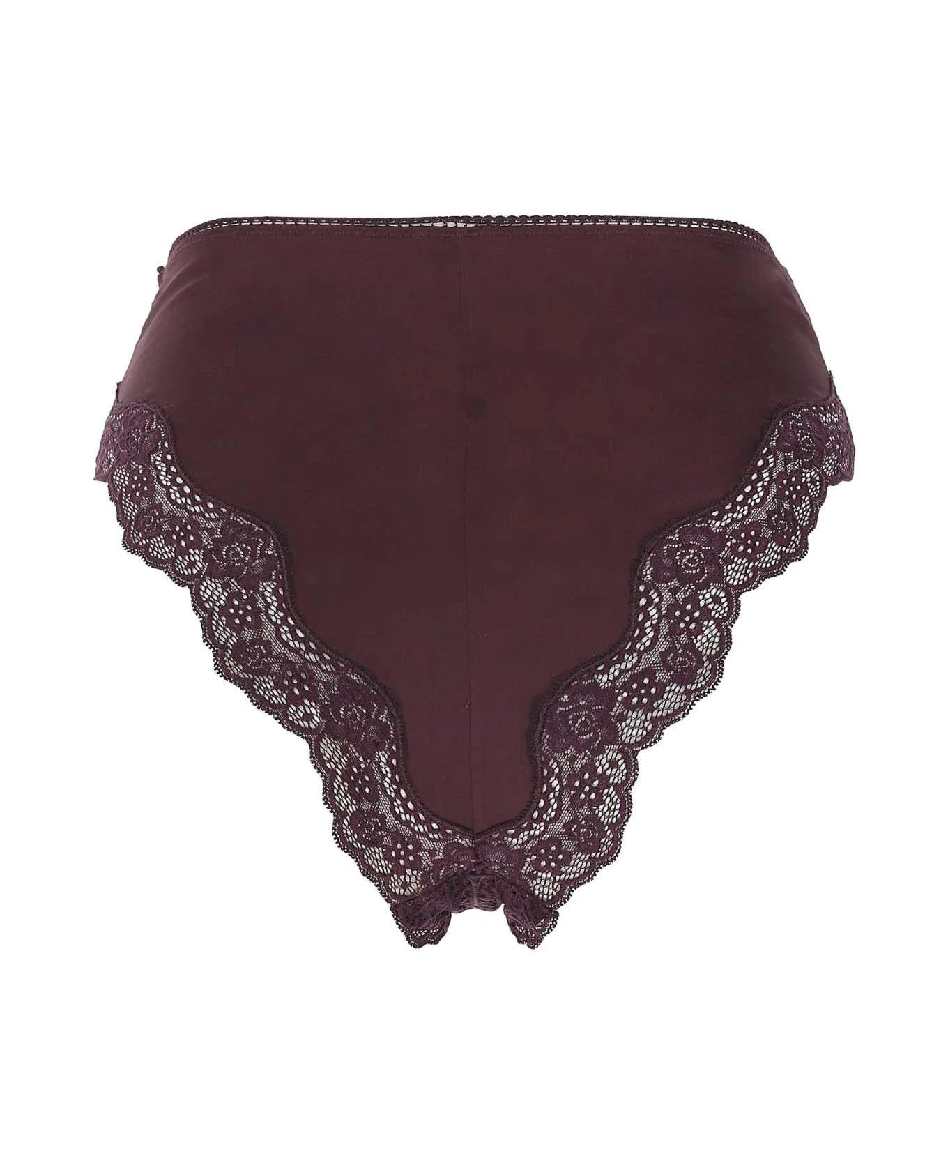 Saint Laurent Paris o1y0126 Size : 4 US / Brief in Plum Size ONE SIZE - 2 Thumbnail