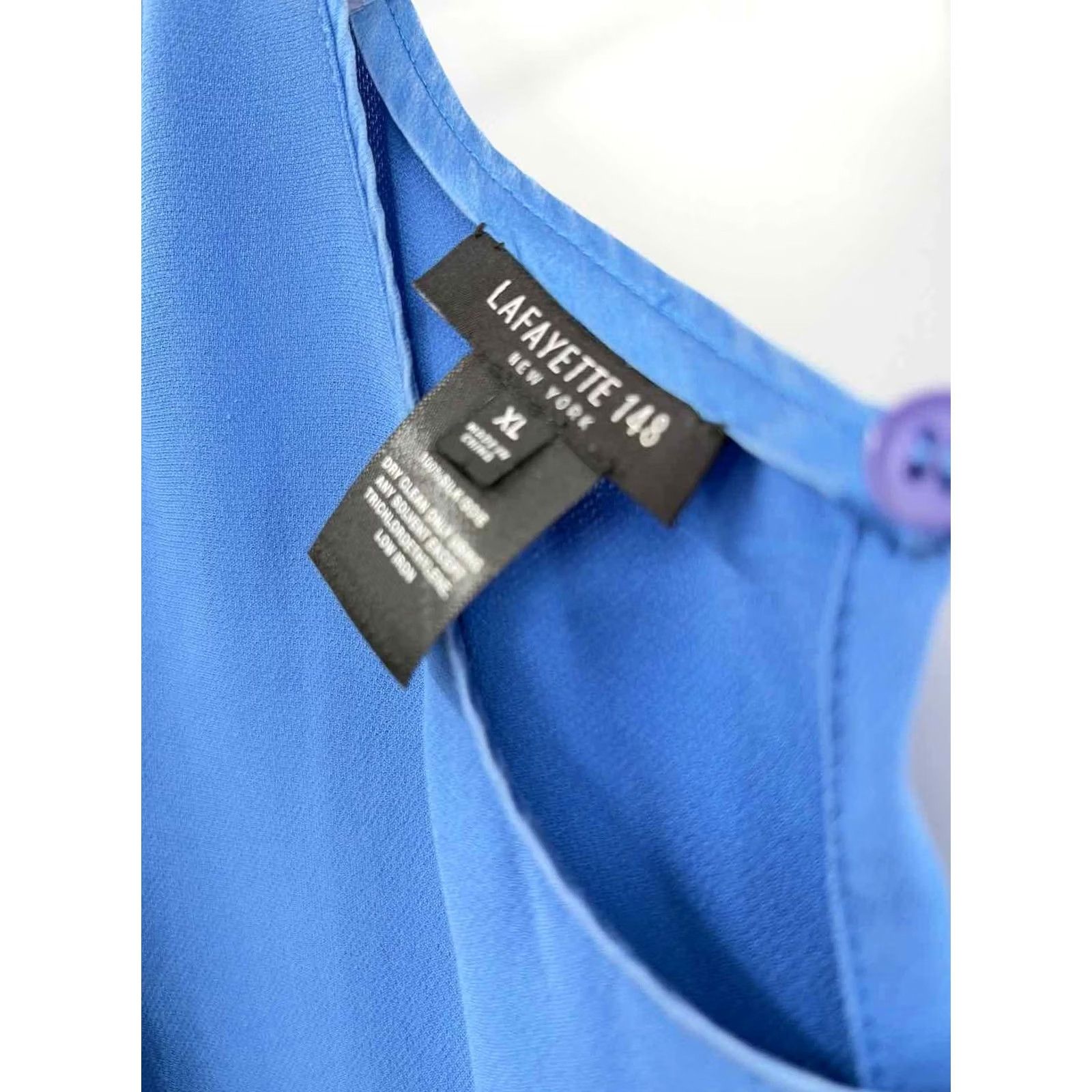 Vintage Lafayette 148 Blue Tank Top XL Plus Pre-Owned Men/Women? Size XL / US 12-14 / IT 48-50 - 3 Thumbnail