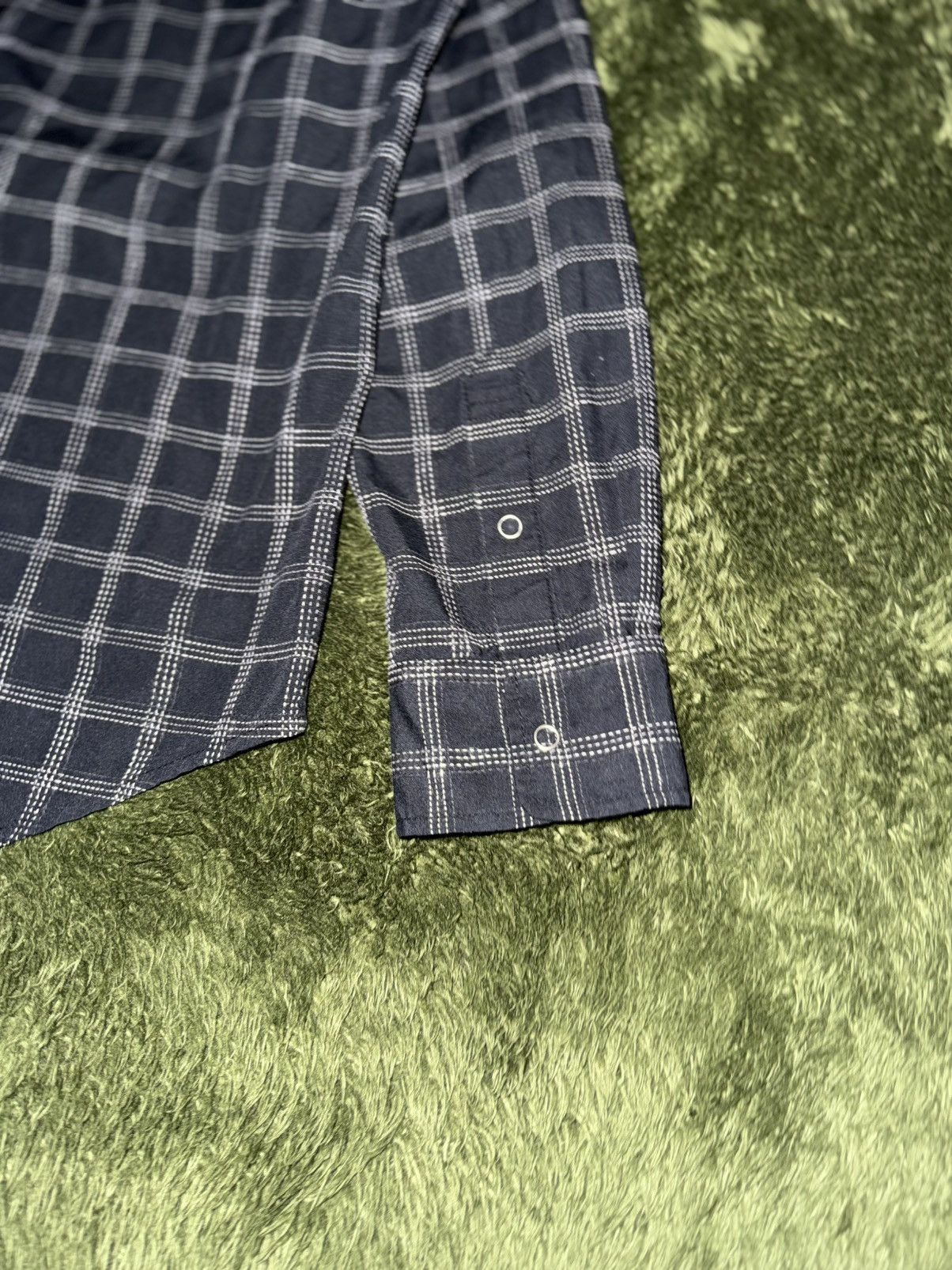 Carhartt [M] Carhartt Japan Release Windowpane Check Work Shirt Size US M / EU 48-50 / 2 - 12 Thumbnail