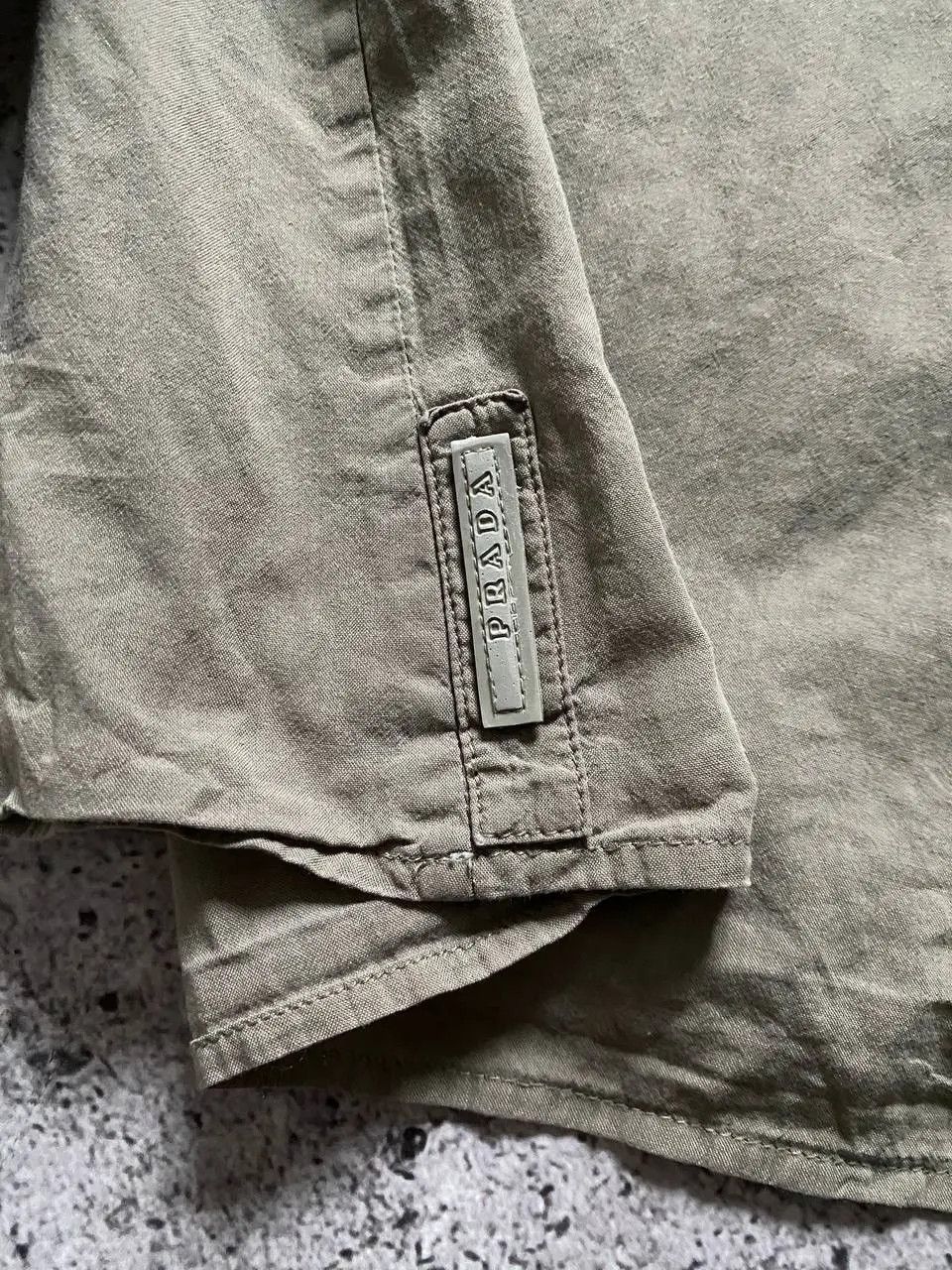 Prada VINTAGE PRADA TAB OVERSIZED BAGGY LONGSLEEVE BLOUSE RARE Size L / US 10 / IT 46 - 5 Thumbnail