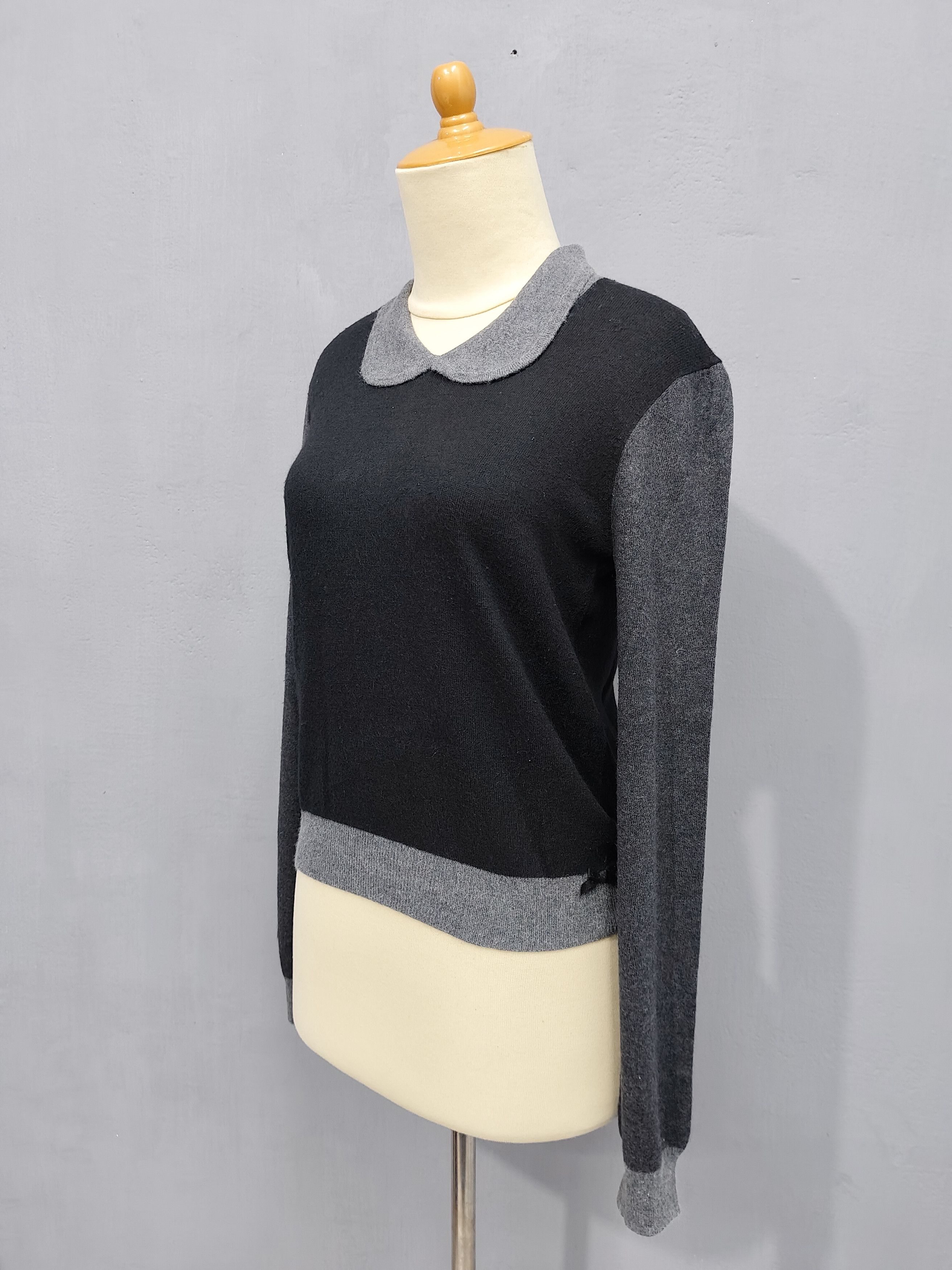 Anna Sui NEED GONE 💥 Anna Sui Dolly Girl Knitted Sweatshirt Size M / US 6-8 / IT 42-44 - 3 Thumbnail