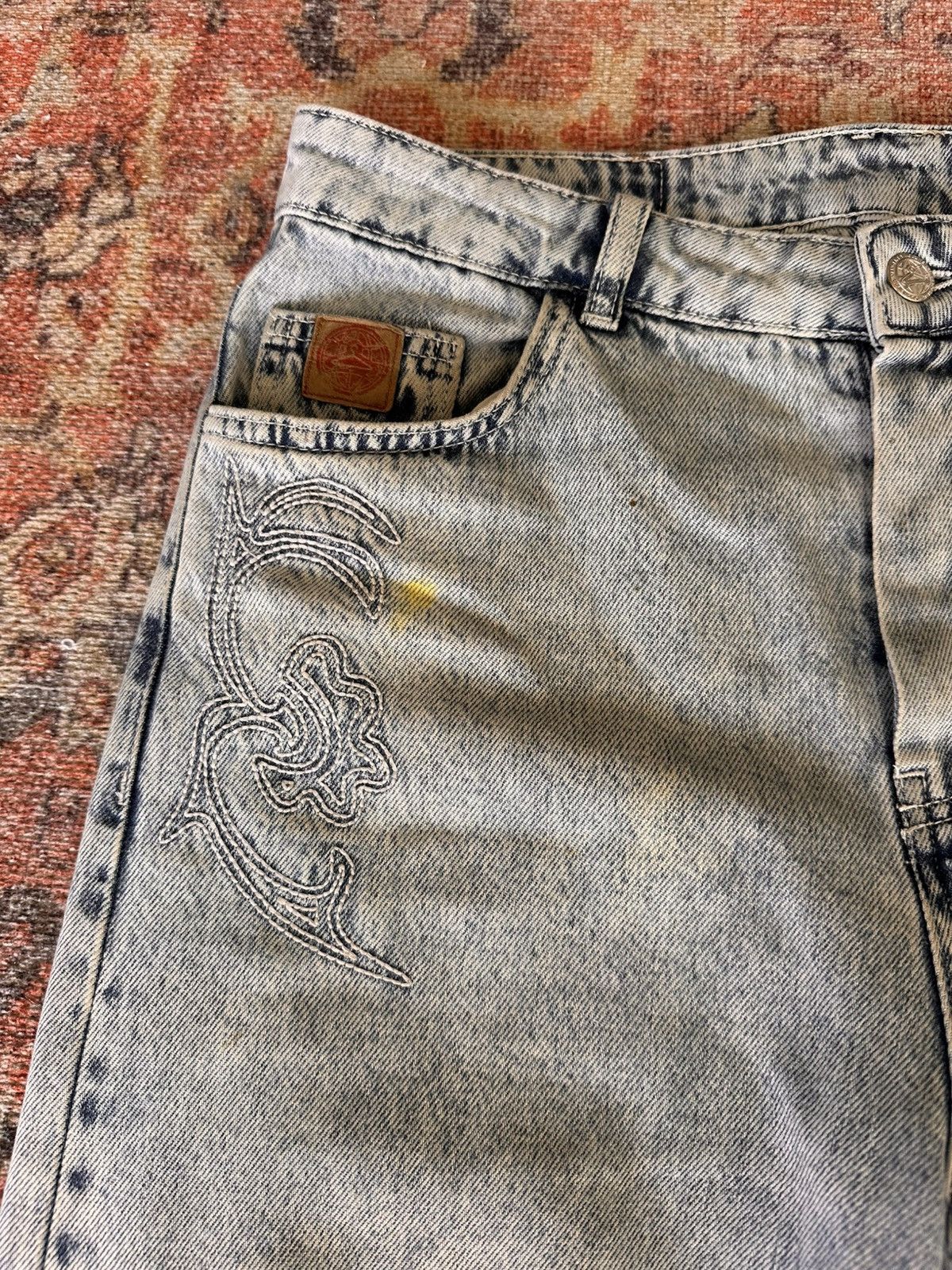 Holzweiler Holzweiler 2023 Distressed Baggy Denim Size US 30 / EU 46 - 3 Thumbnail