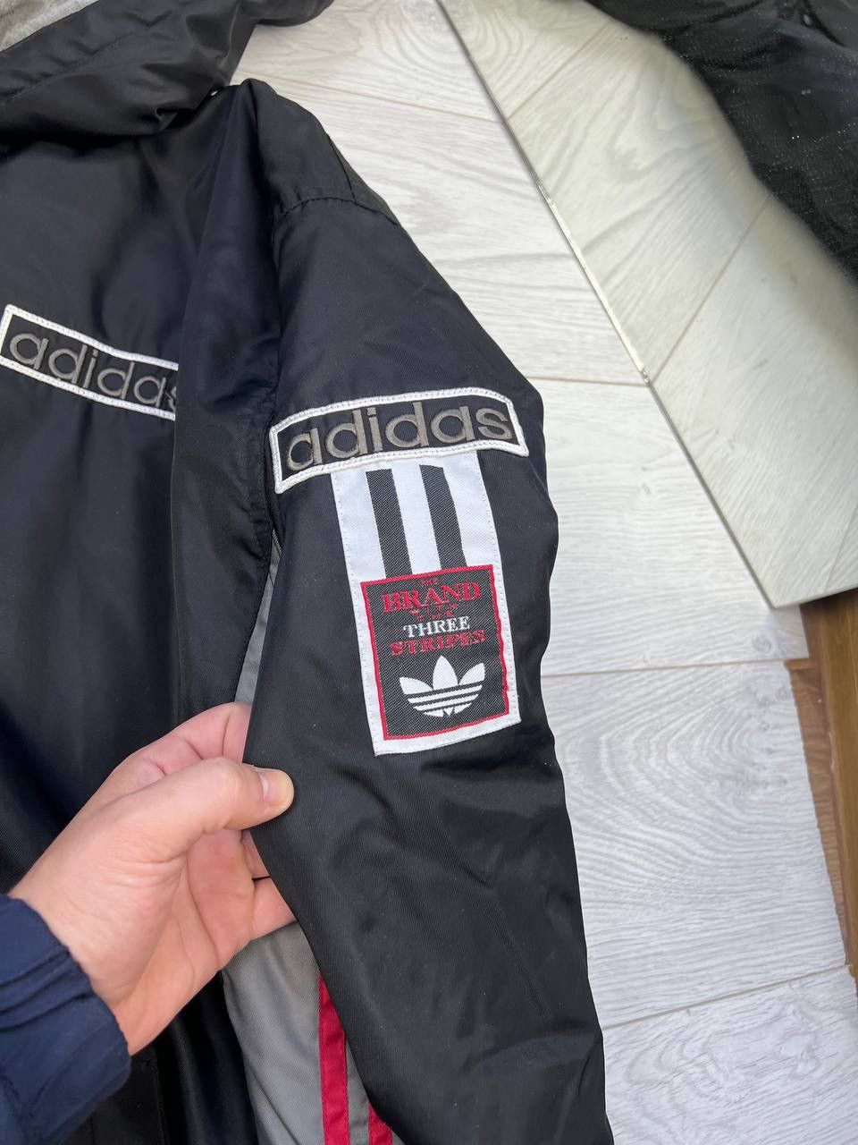 Adidas × Vintage Vintage Adidas Eintracht Football Tracksuit Full Zip Jacket Size US L / EU 52-54 / 3 - 7 Thumbnail