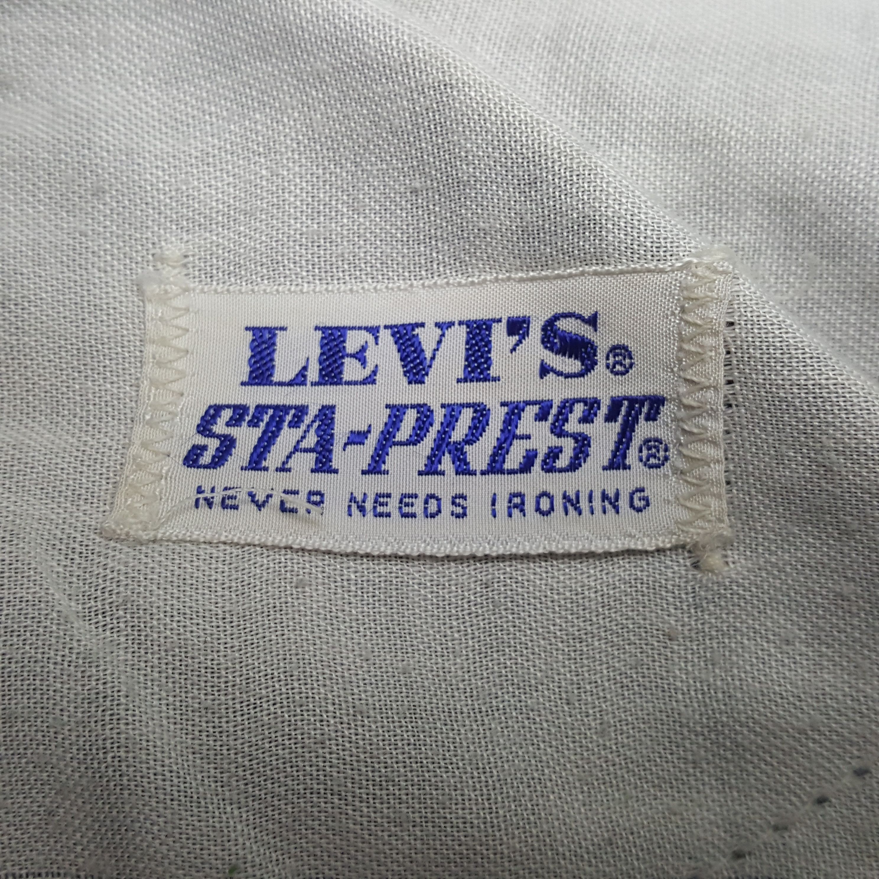 Levi's Vintage Levi's Sta Prest Bootcut Black Jeans RR15 Size US 30 / EU 46 - 14 Thumbnail