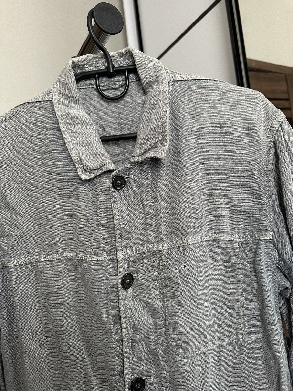 Prada SS 2001 Prada Shirt Overshirt Button Up Long Sleeve Vintage Size US S / EU 44-46 / 1 - 8 Thumbnail