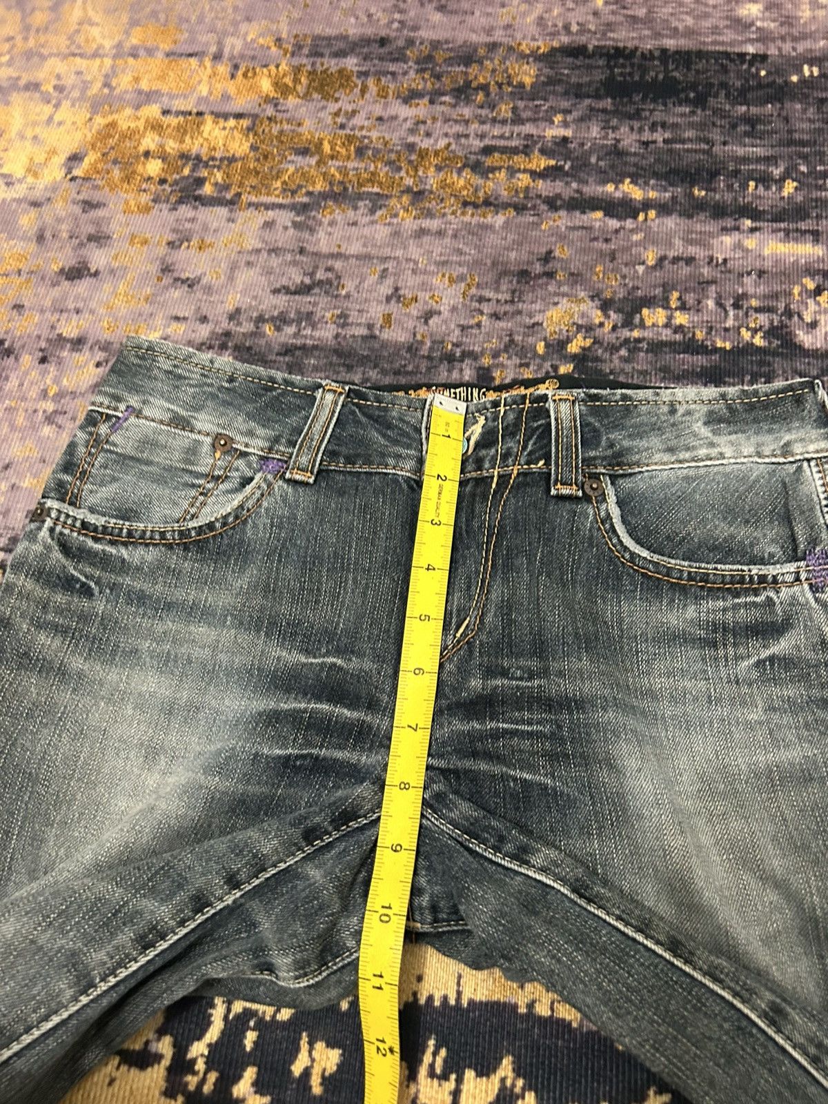 Edwin Vintage Venus Something Edwin Washed Flare Jeans Size US 30 / EU 46 - 16 Thumbnail