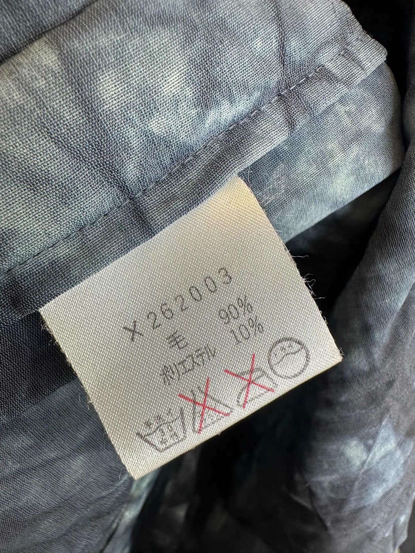 Yohji Yamamoto yohji yamamoto AAR Pleated Tie-Dye Shirt K20 Size US M / EU 48-50 / 2 - 6 Thumbnail